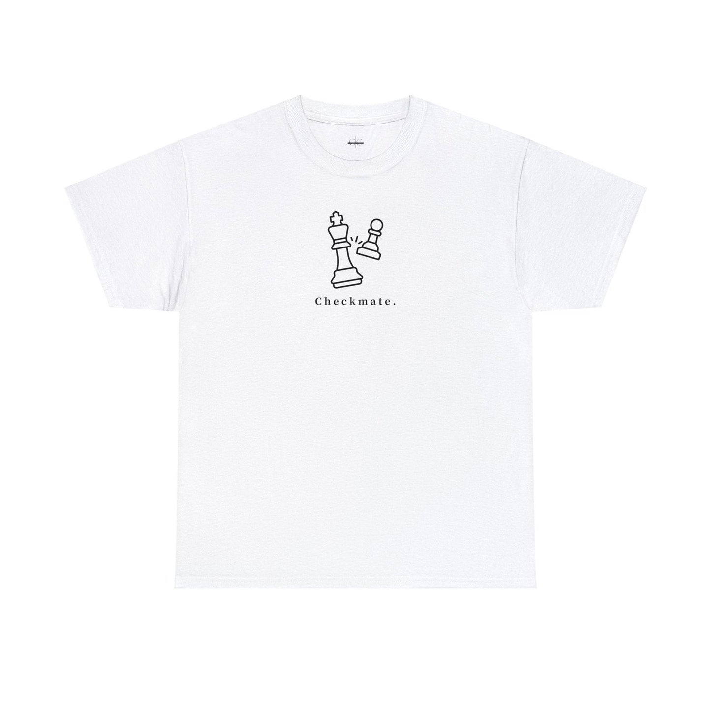 Buy Checkmate Unisex Cotton T-Shirt from Contrast Craze, a stylish .