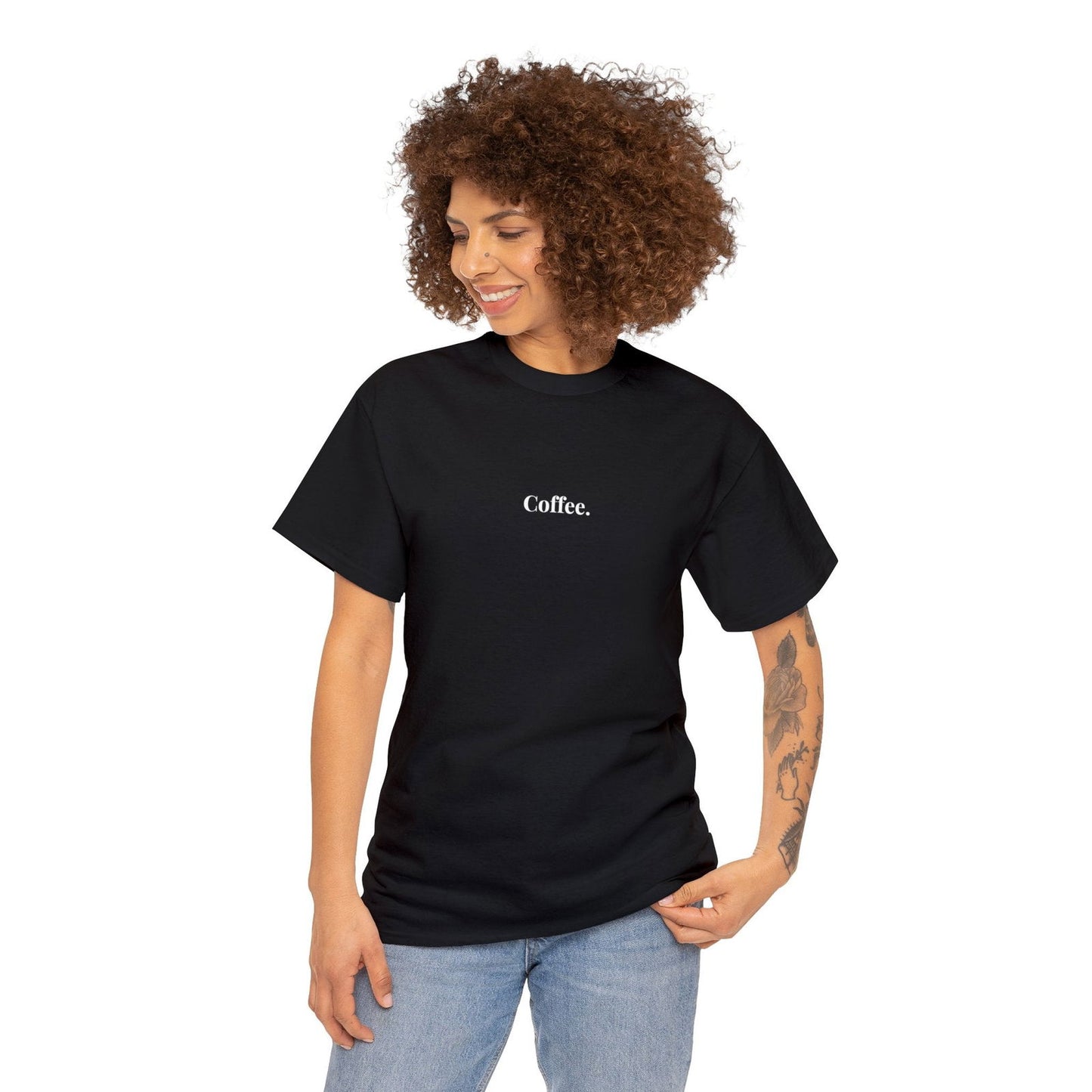 Buy Coffee Lover Unisex Cotton Tee from Contrast Craze, a stylish .