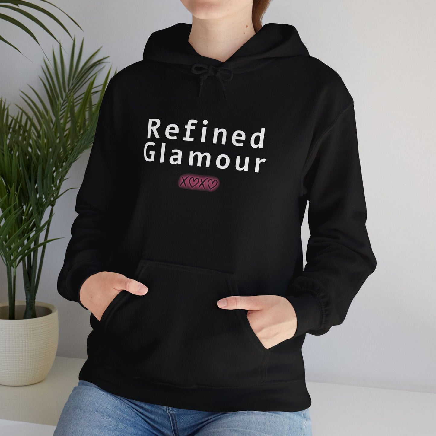Buy Cozy Comfort Unisex Hooded Sweatshirt from Contrast Craze, a stylish .