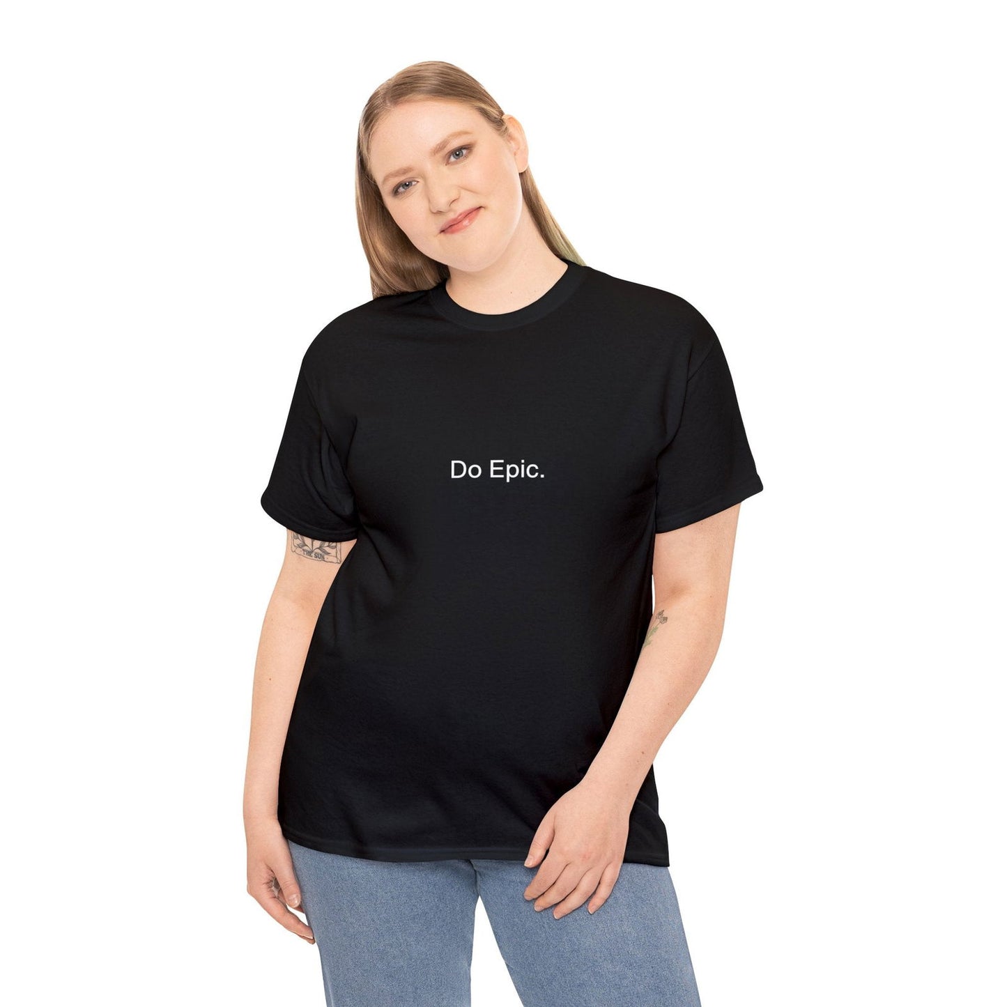 Buy Do Epic Heavy Cotton Tee from Contrast Craze, a stylish .