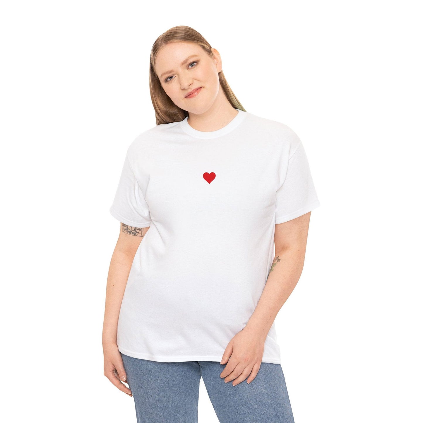 Buy Red Heart Women Tee from Contrast Craze, a stylish .