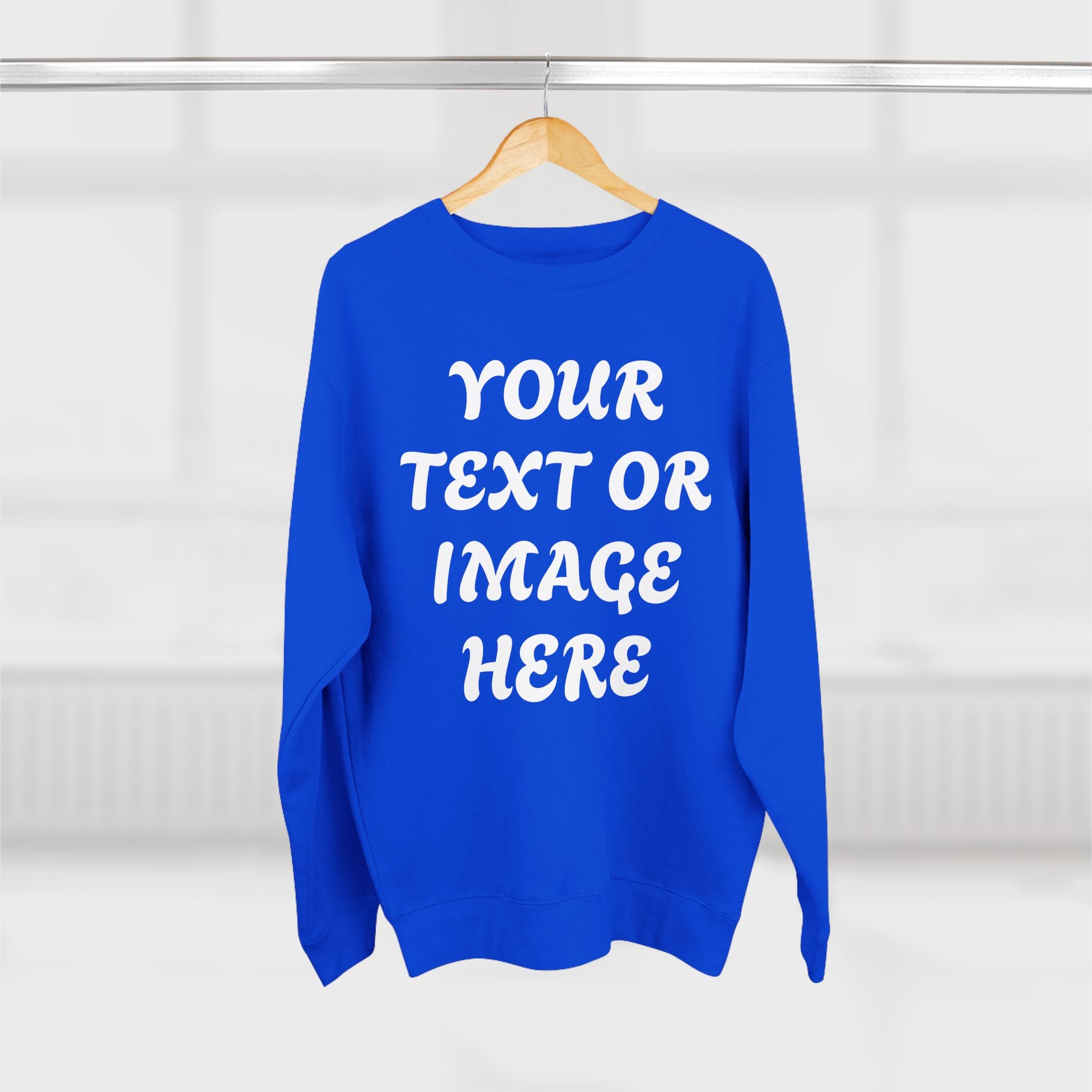 Personalised Premium Crewneck Sweatshirt – Unisex