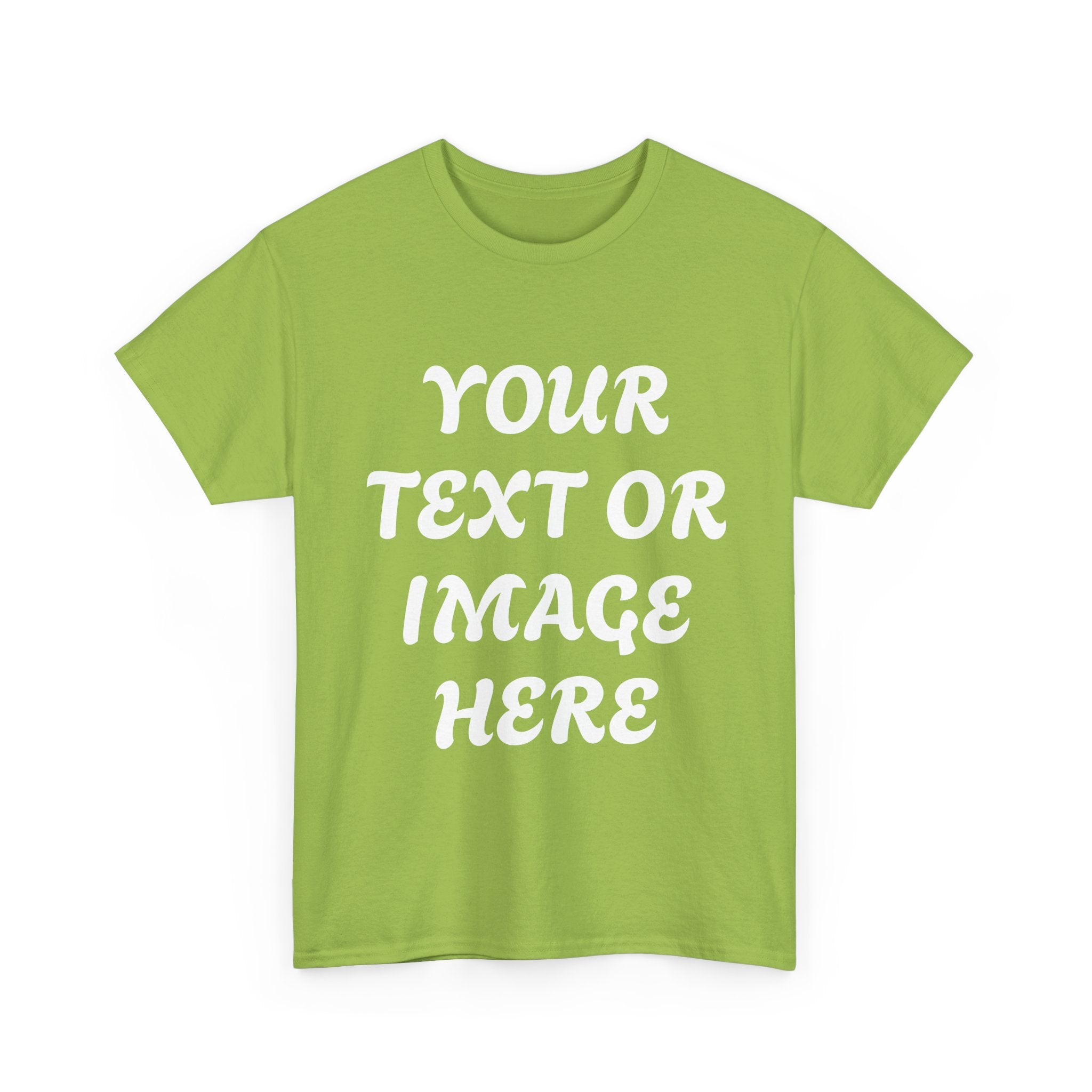 Personalised Heavy Cotton Tee – Unisex Fit