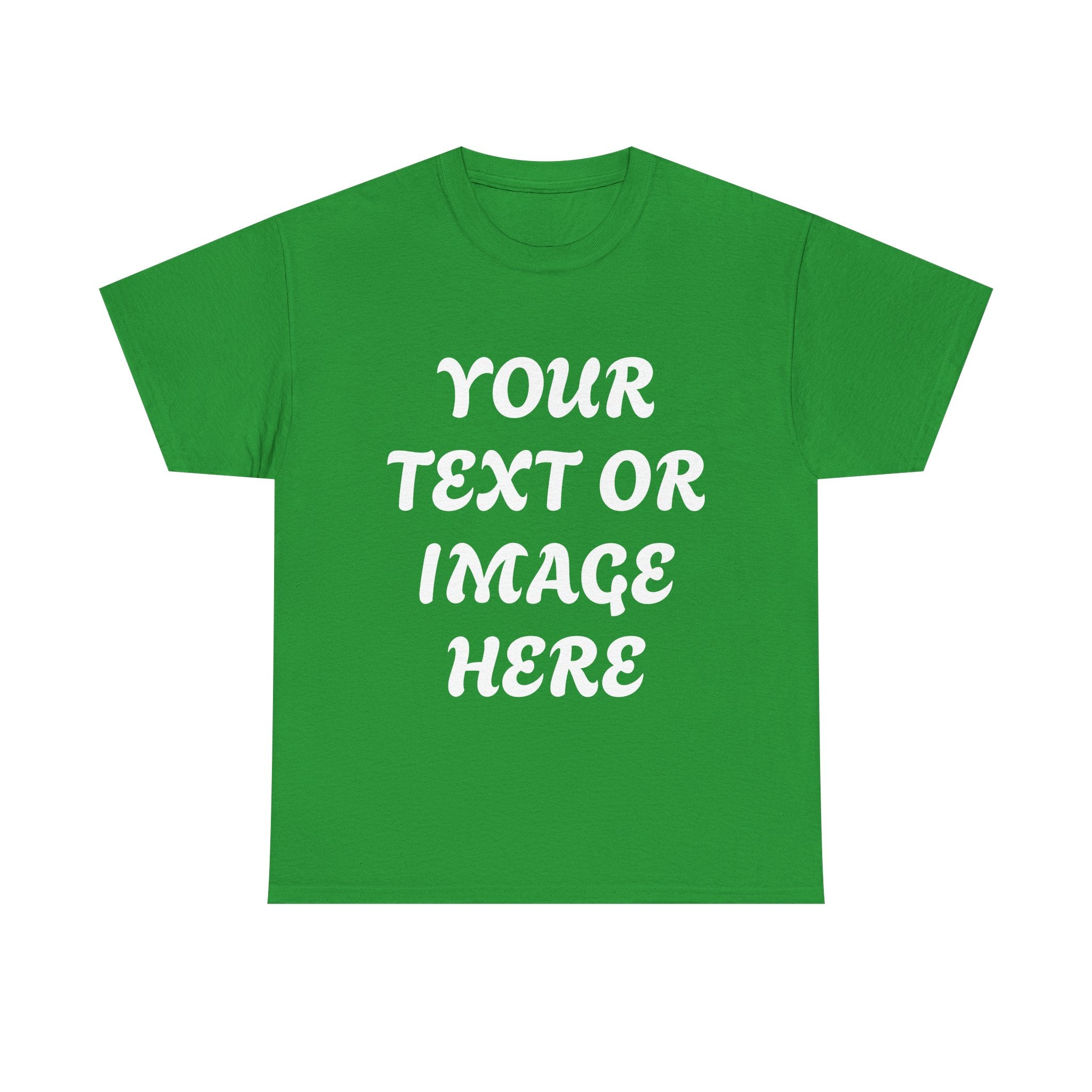 Personalised Heavy Cotton Tee – Unisex Fit