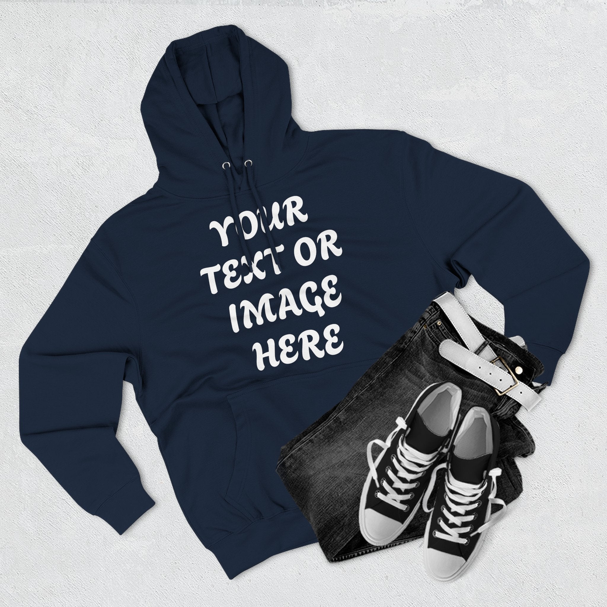 Personalised Premium Fleece Hoodie – Unisex