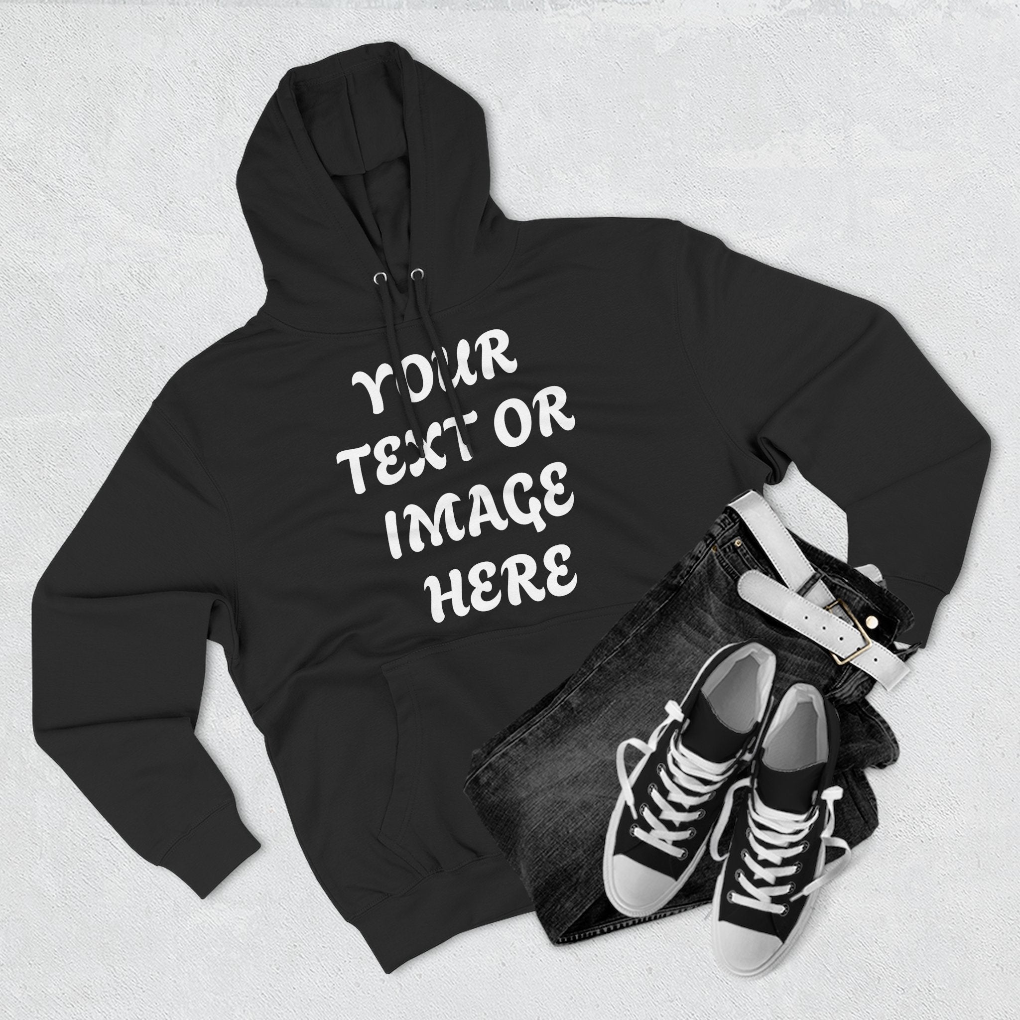 Personalised Premium Fleece Hoodie – Unisex