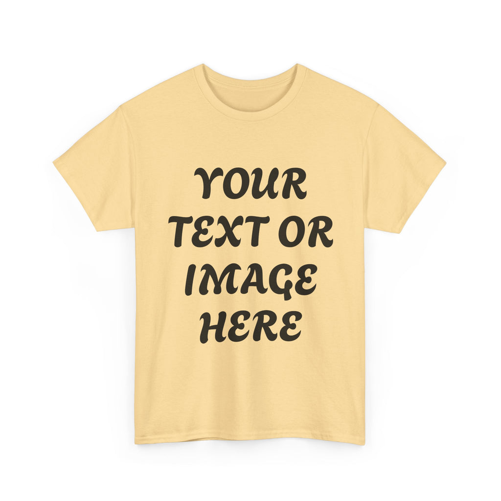 Personalised Heavy Cotton Tee – Unisex Fit