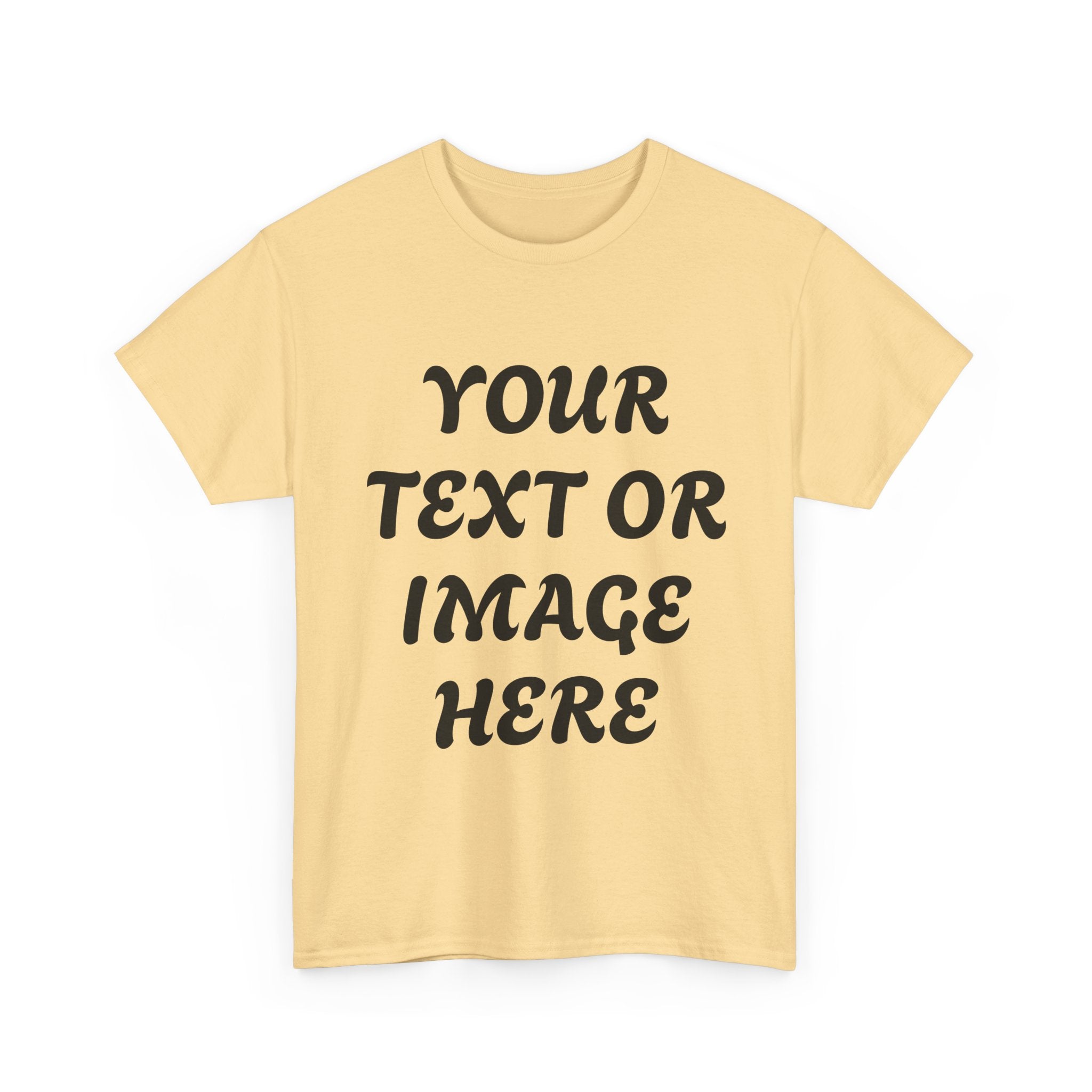 Personalised Heavy Cotton Tee – Unisex Fit