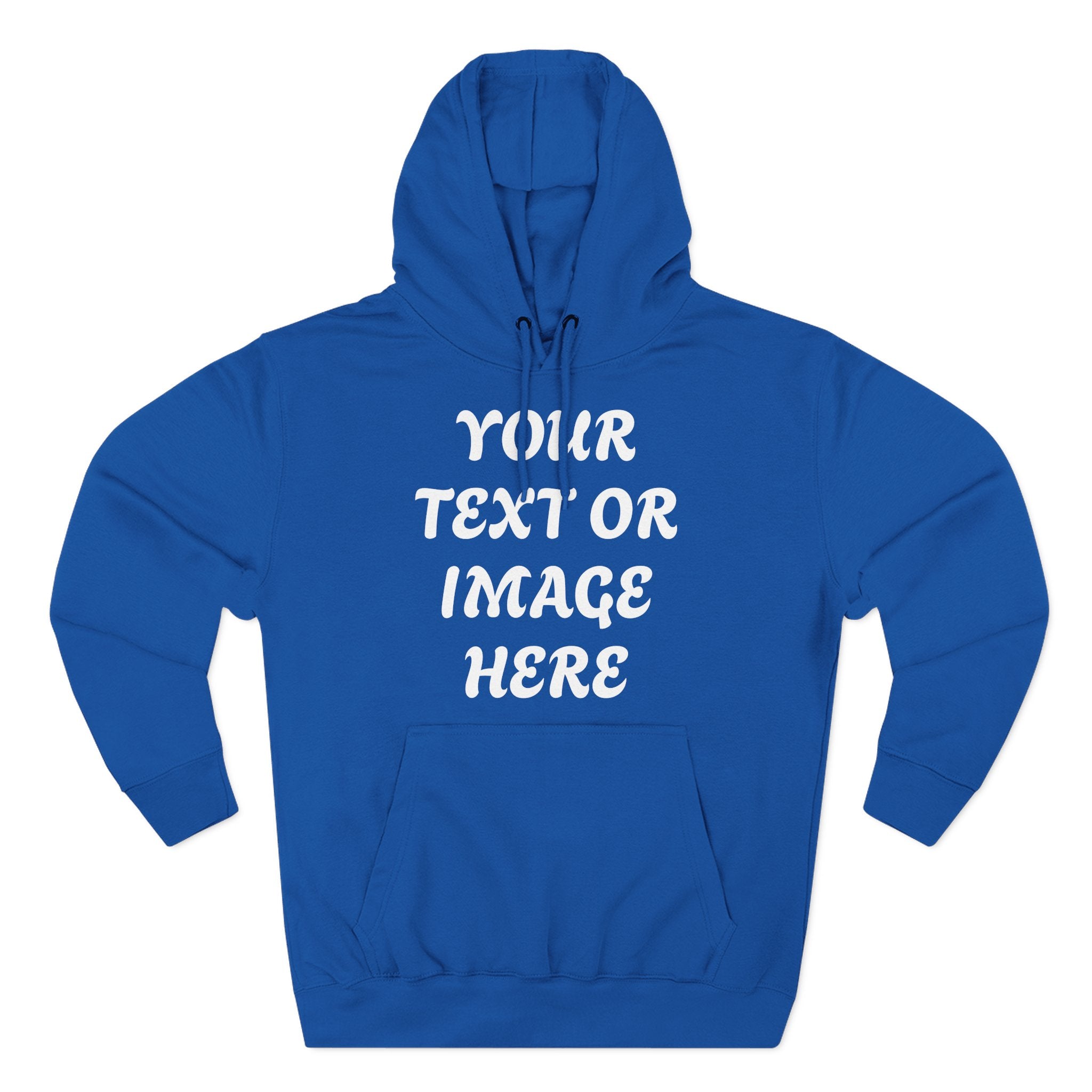 Personalised Premium Fleece Hoodie – Unisex