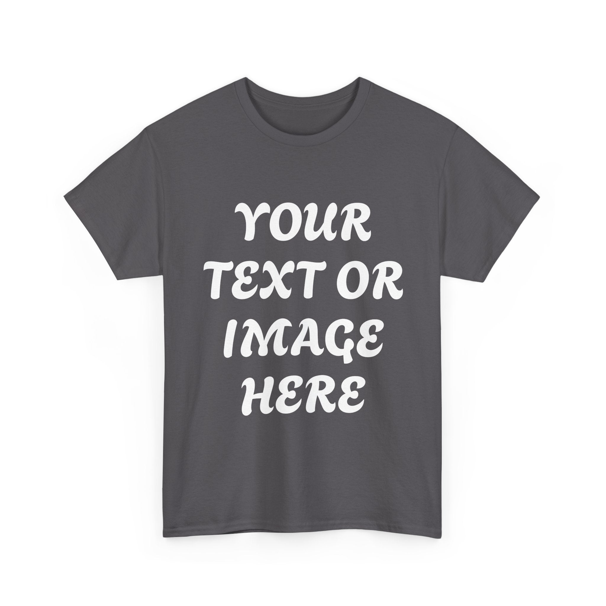 Personalised Heavy Cotton Tee – Unisex Fit