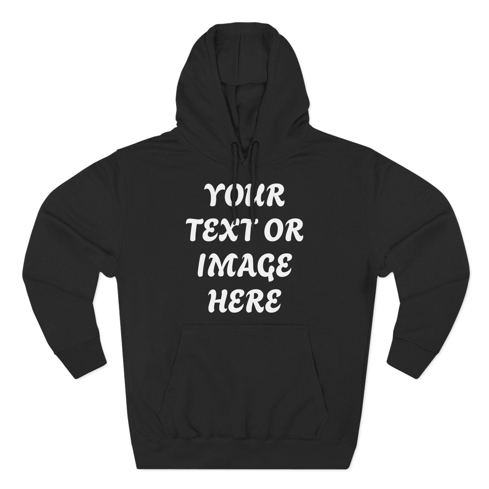Personalised Premium Fleece Hoodie – Unisex