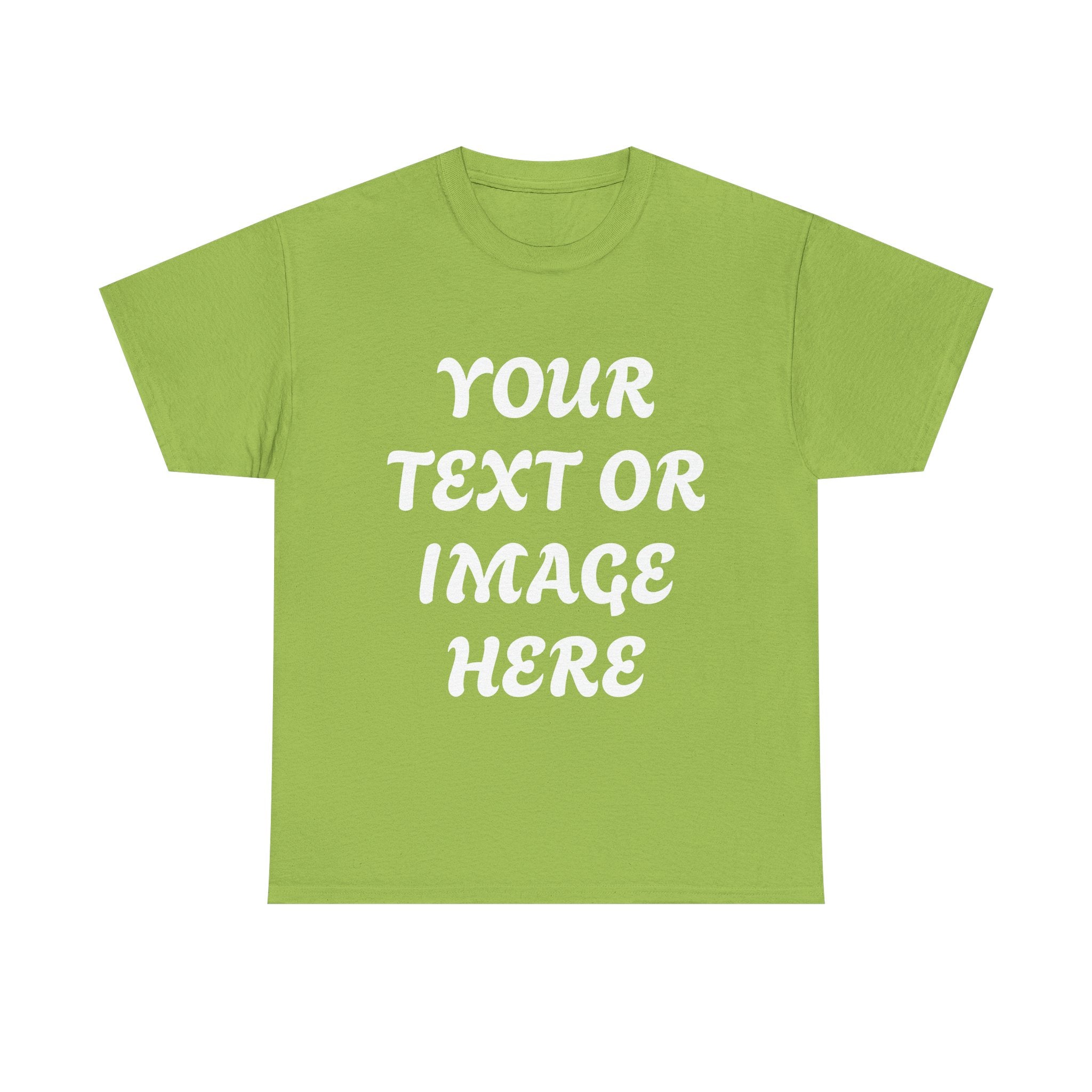 Personalised Heavy Cotton Tee – Unisex Fit