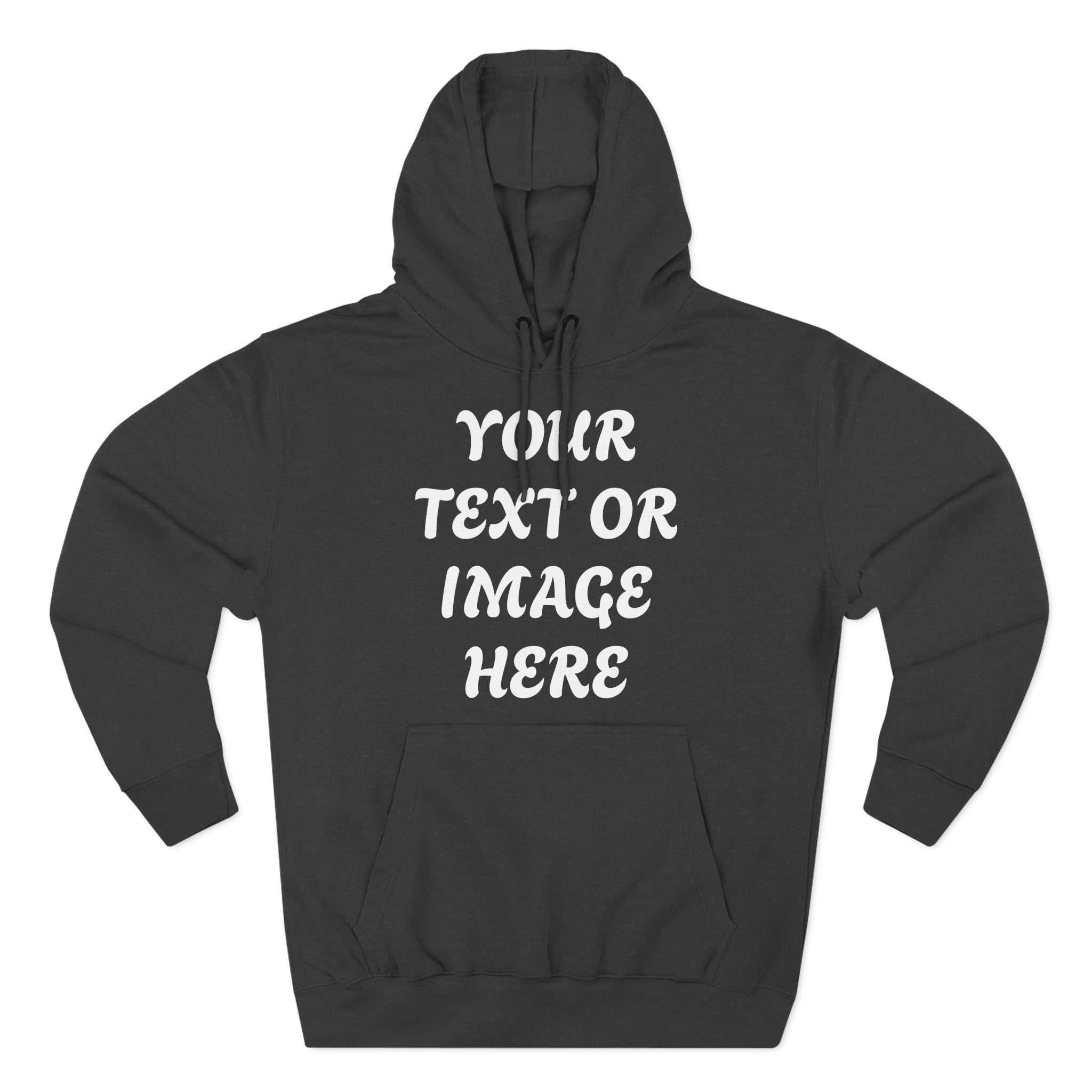 Personalised Premium Fleece Hoodie – Unisex