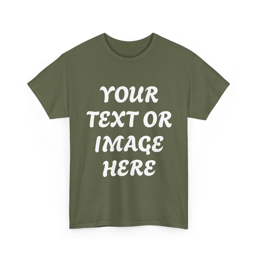 Personalised Heavy Cotton Tee – Unisex Fit