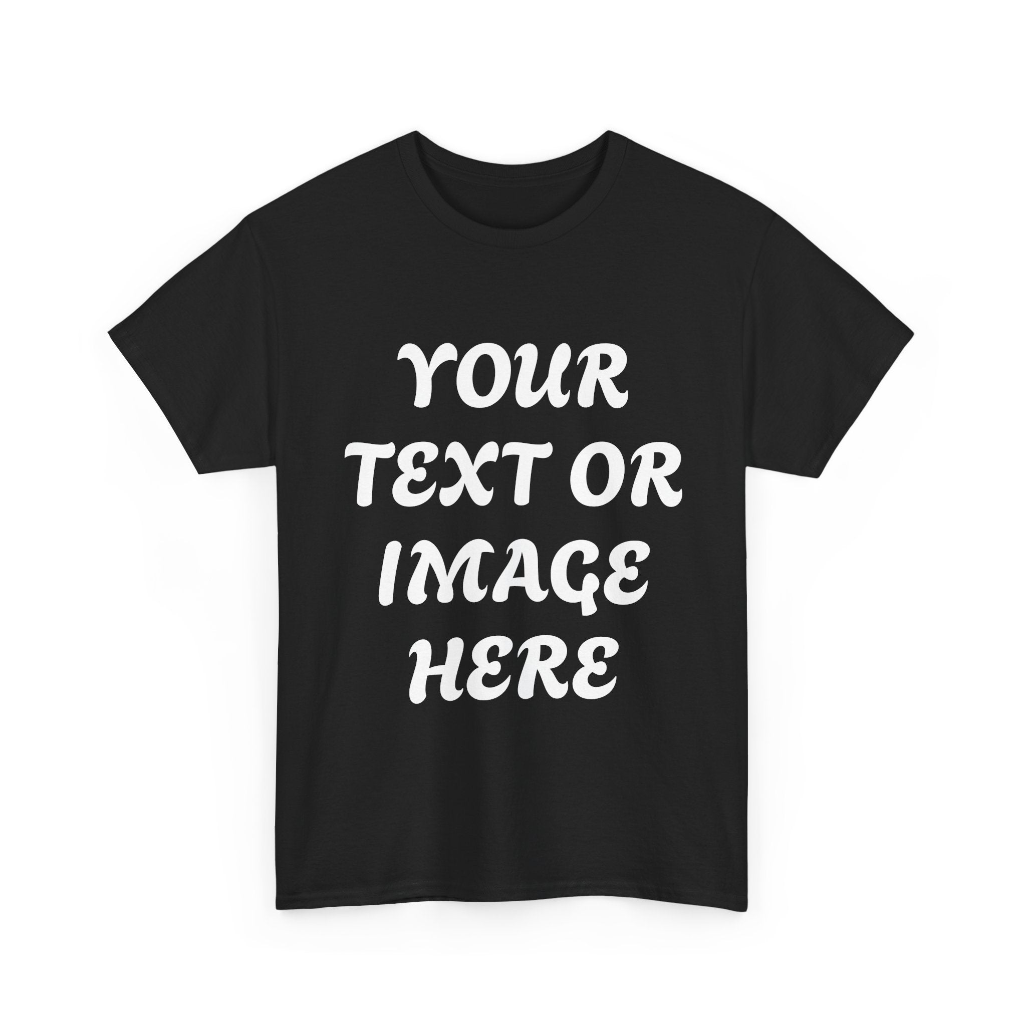 Personalised Heavy Cotton Tee – Unisex Fit