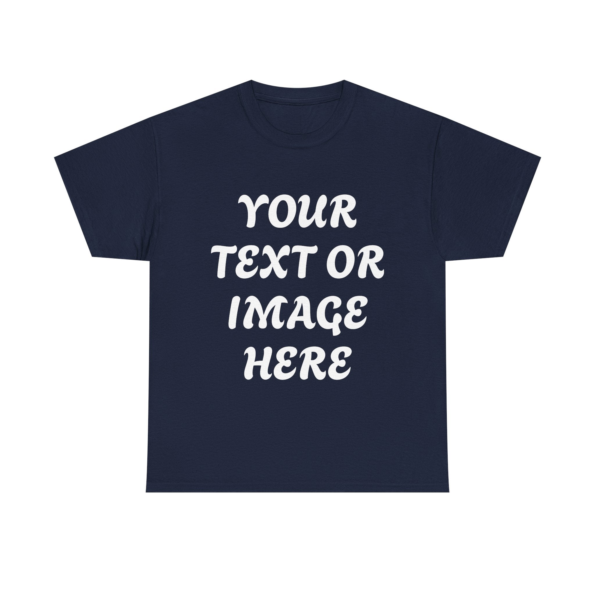 Personalised Heavy Cotton Tee – Unisex Fit