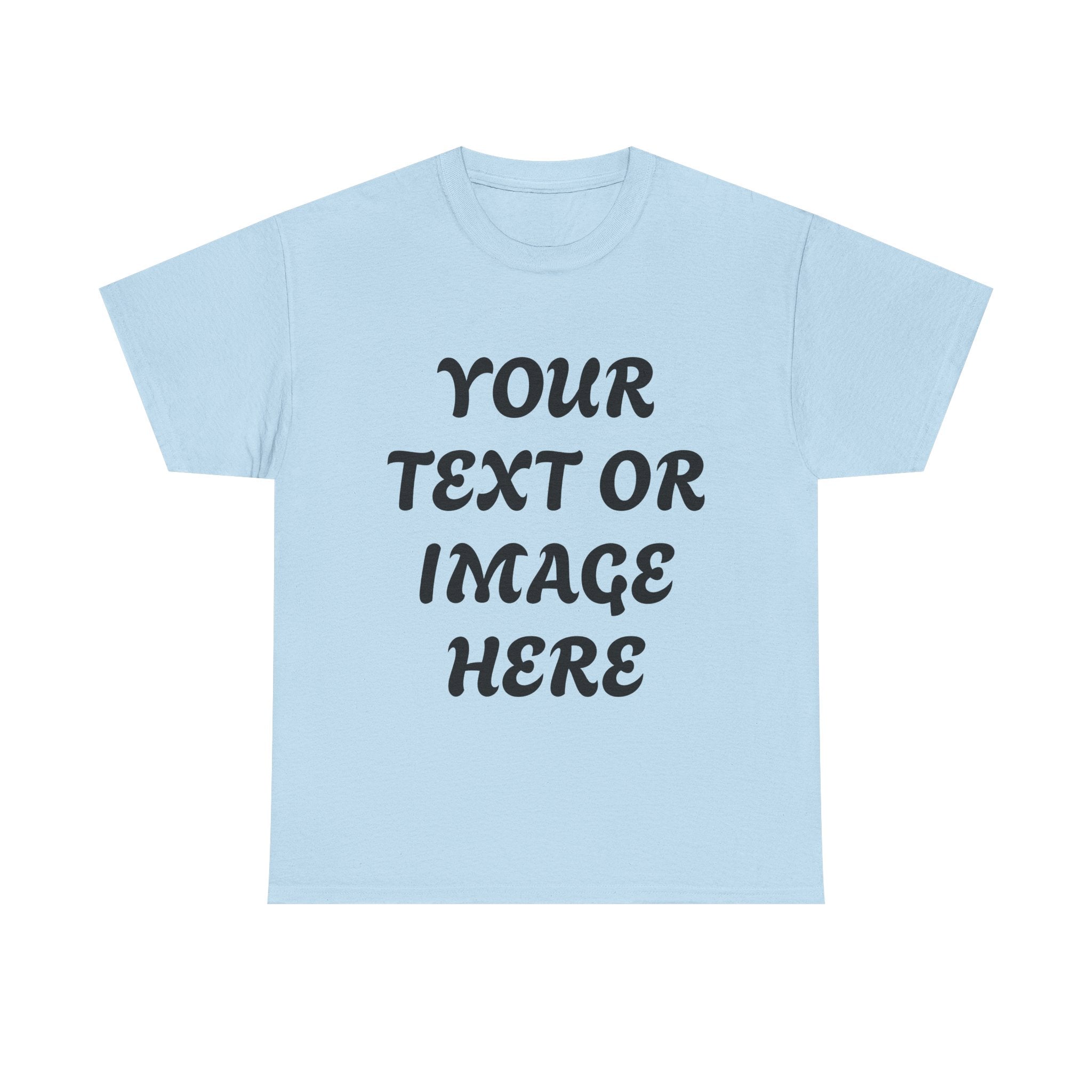 Personalised Heavy Cotton Tee – Unisex Fit