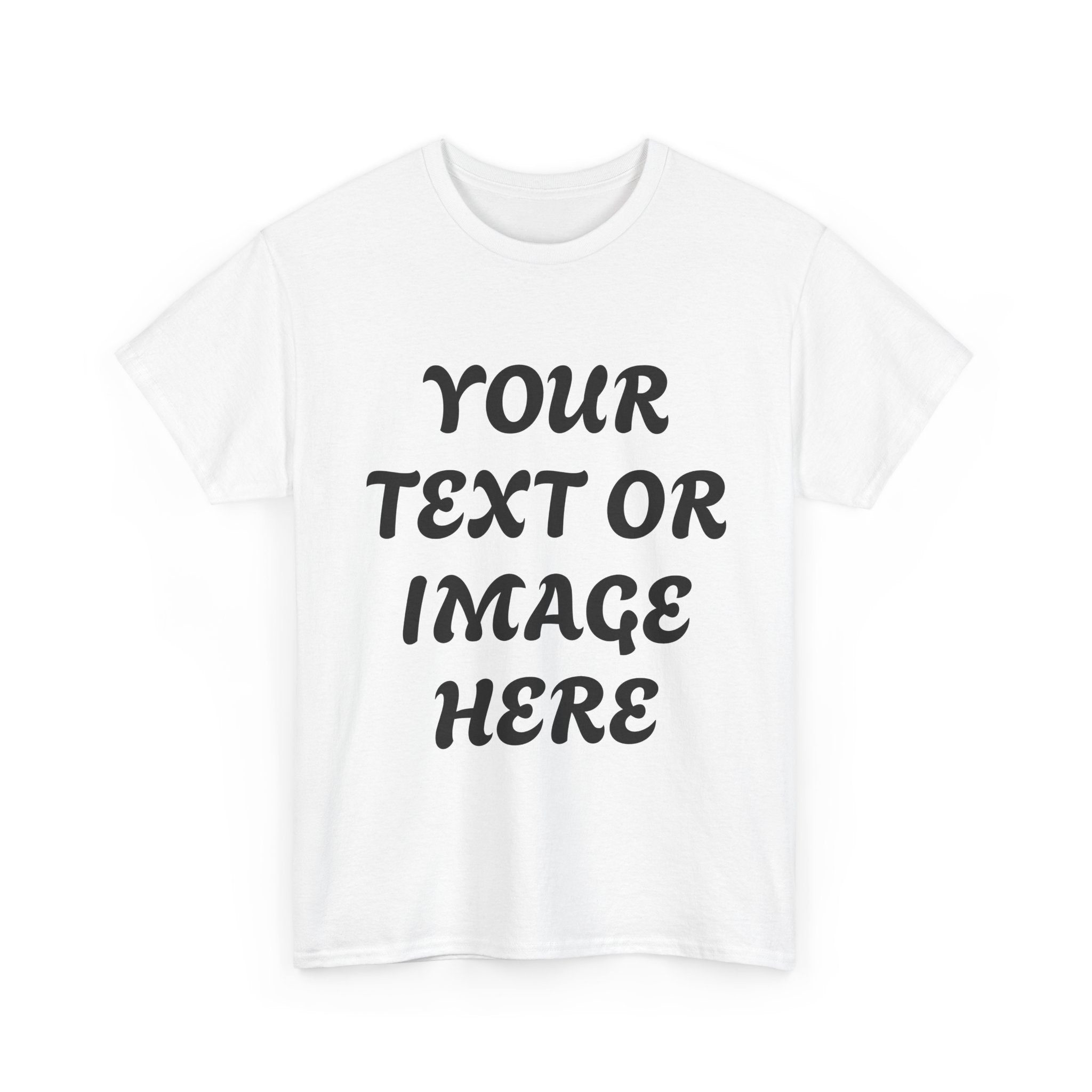 Personalised Heavy Cotton Tee – Unisex Fit