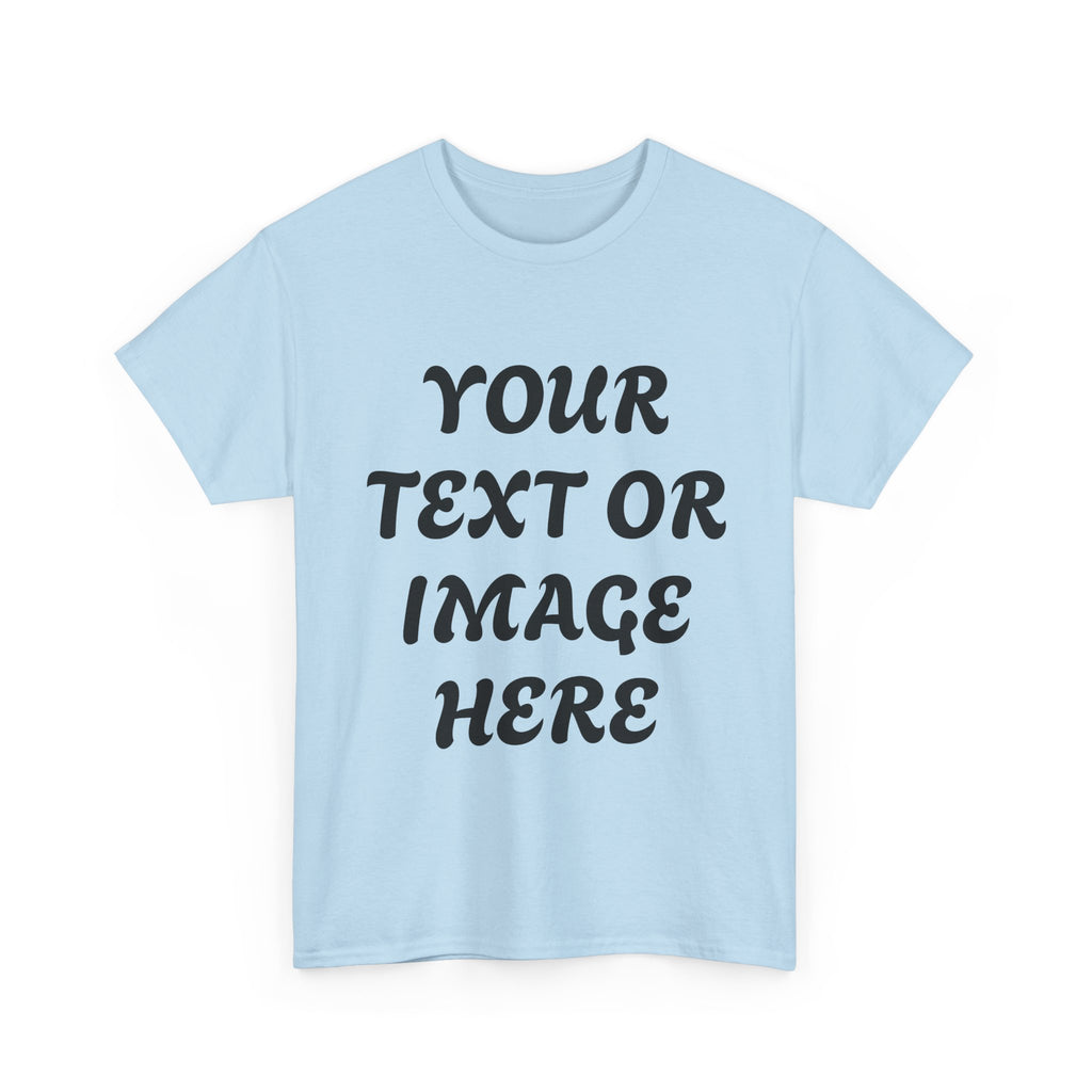 Personalised Heavy Cotton Tee – Unisex Fit