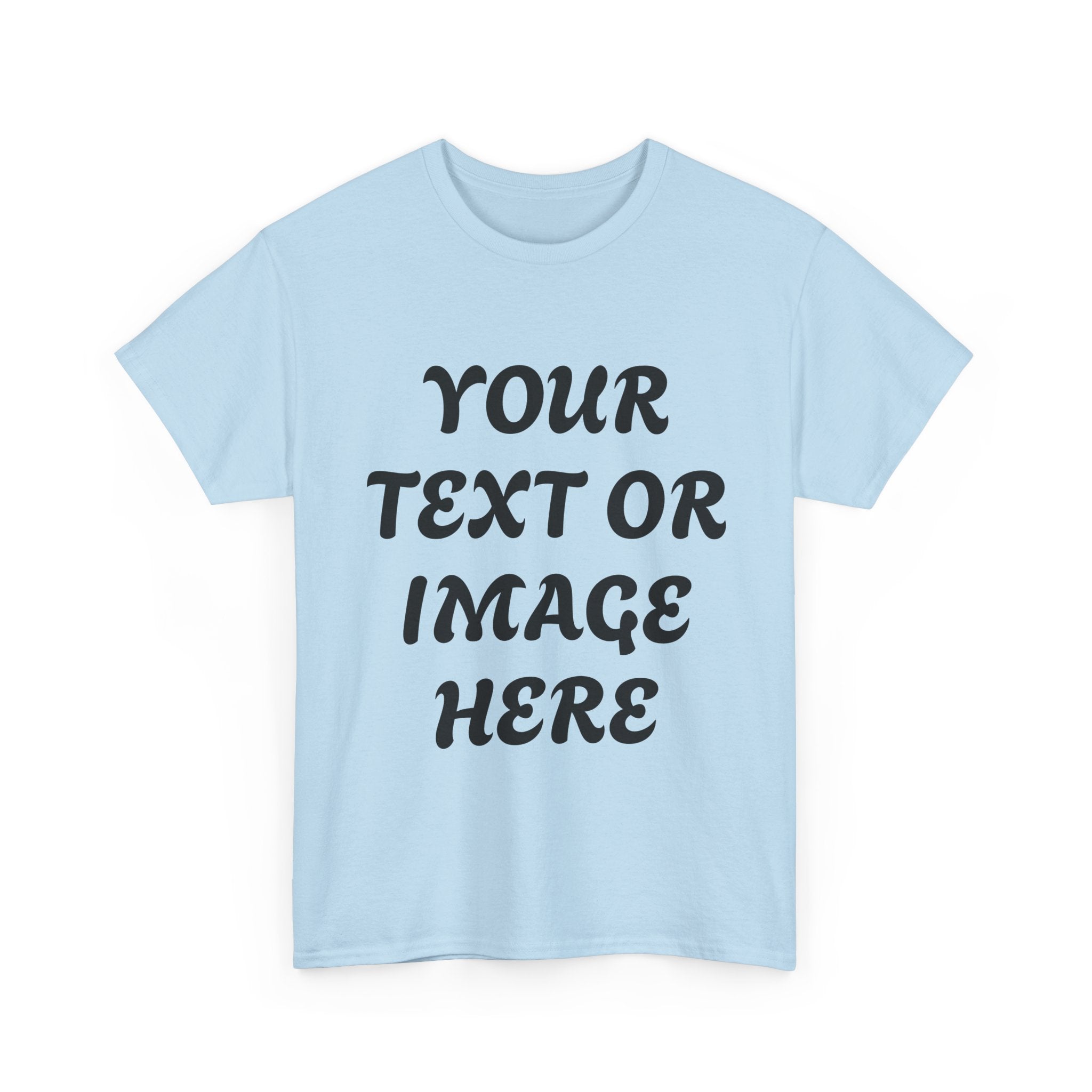 Personalised Heavy Cotton Tee – Unisex Fit