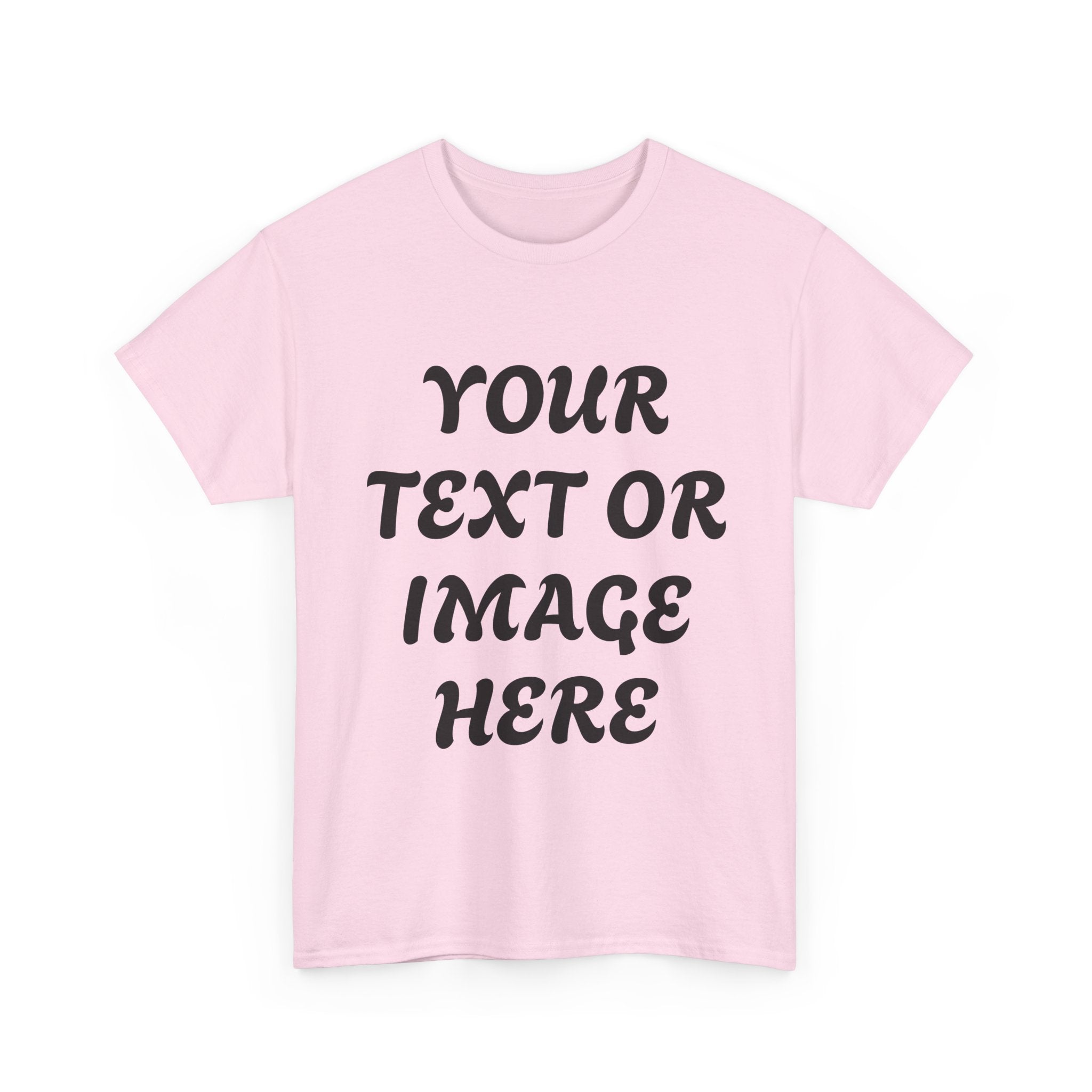 Personalised Heavy Cotton Tee – Unisex Fit