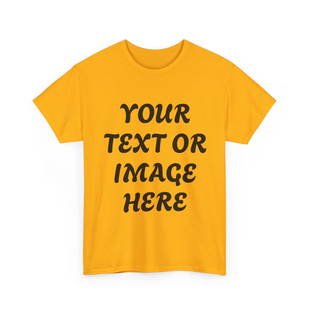 Personalised Heavy Cotton Tee – Unisex Fit