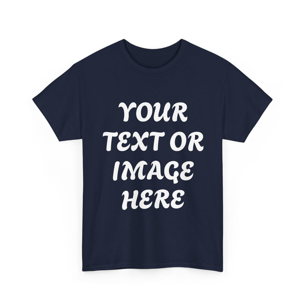 Personalised Heavy Cotton Tee – Unisex Fit