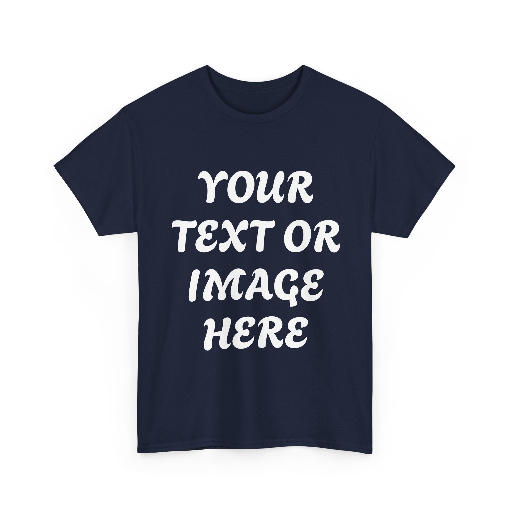 Personalised Heavy Cotton Tee – Unisex Fit