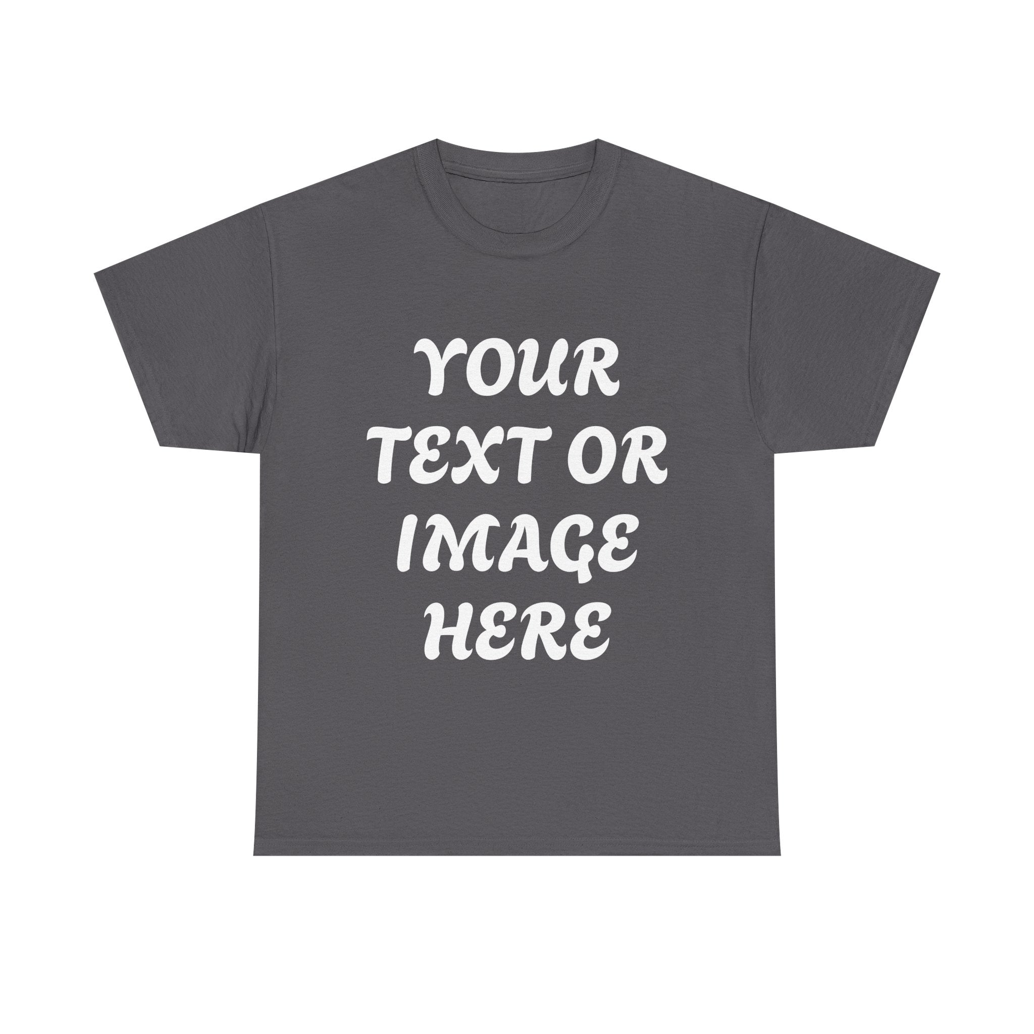Personalised Heavy Cotton Tee – Unisex Fit