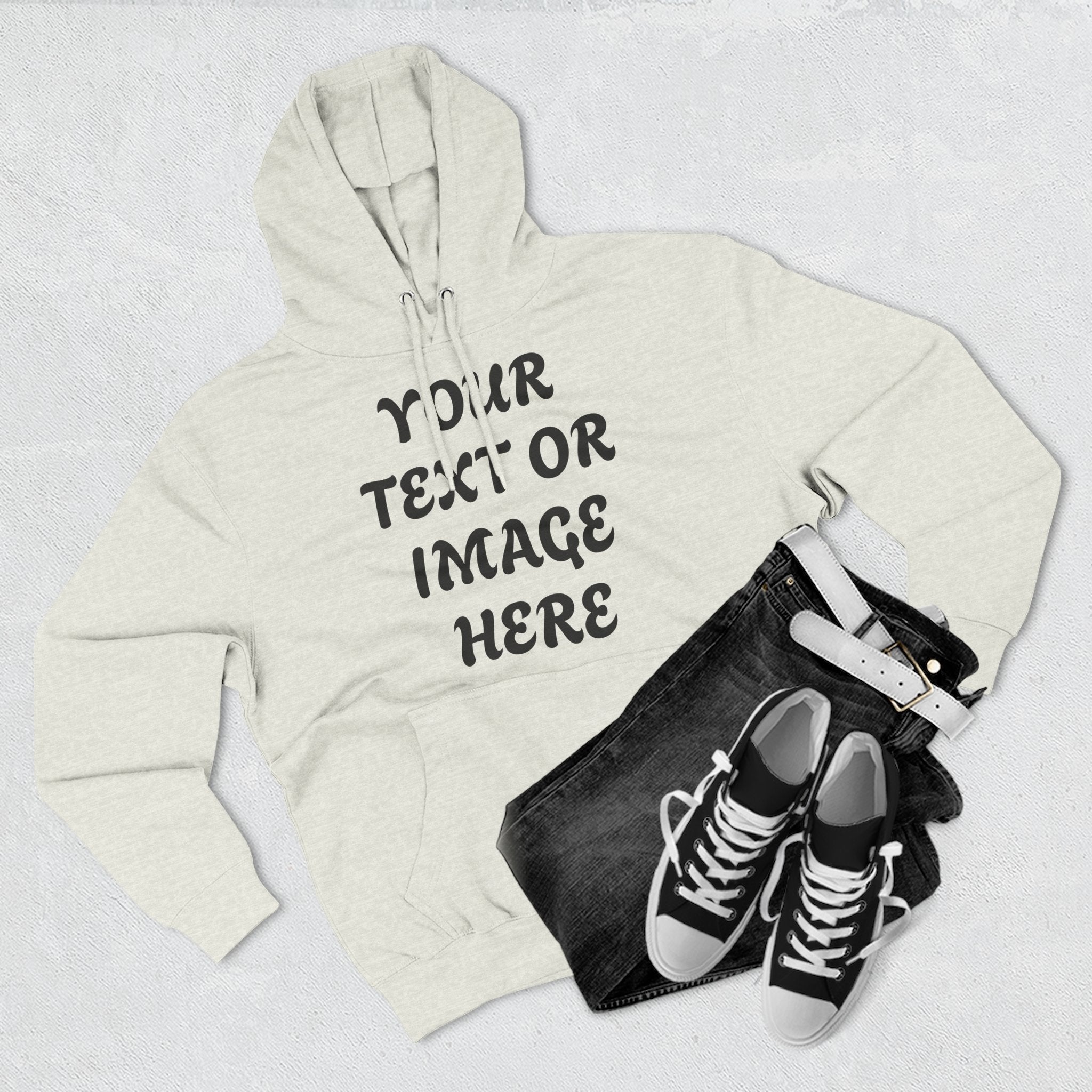 Personalised Premium Fleece Hoodie – Unisex