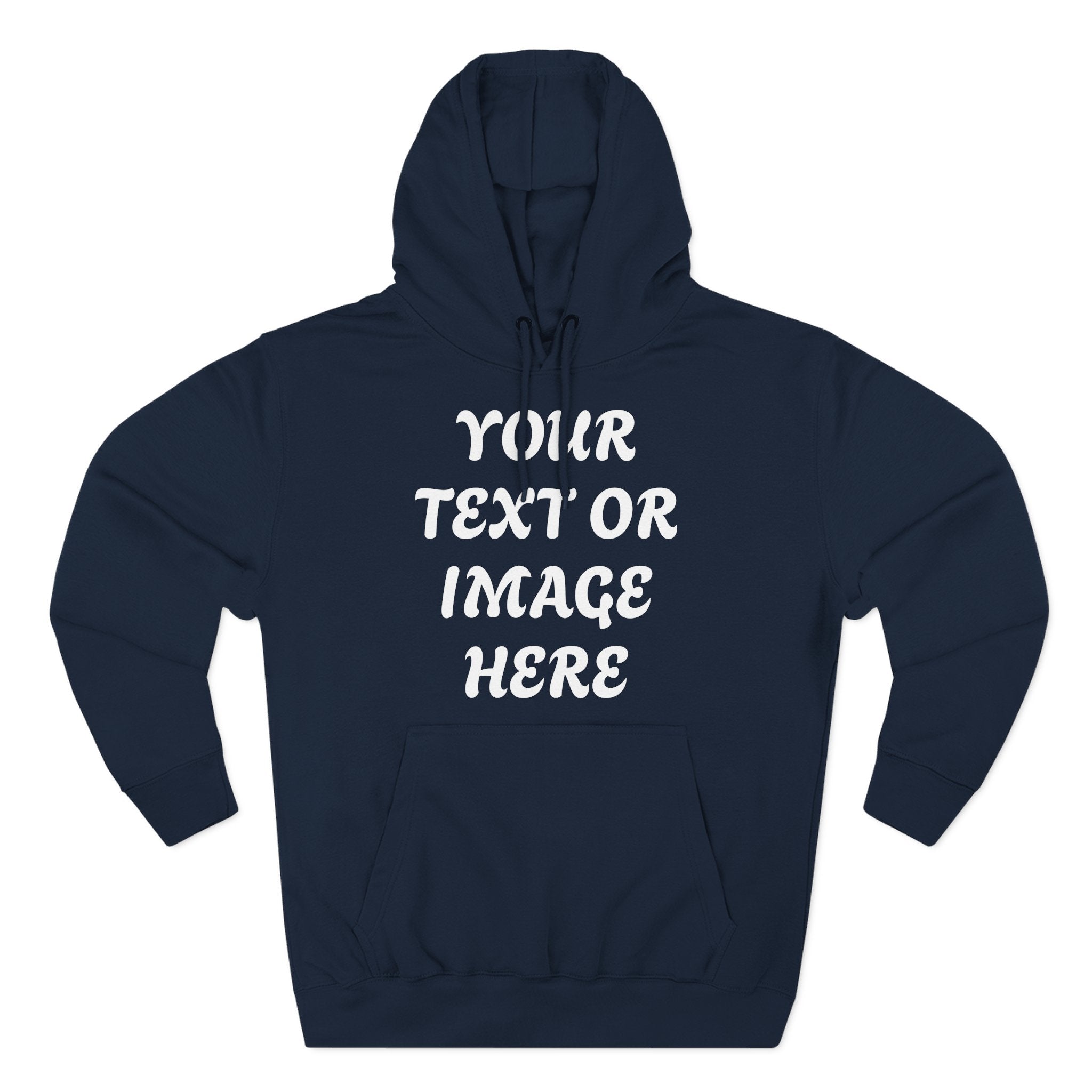 Personalised Premium Fleece Hoodie – Unisex