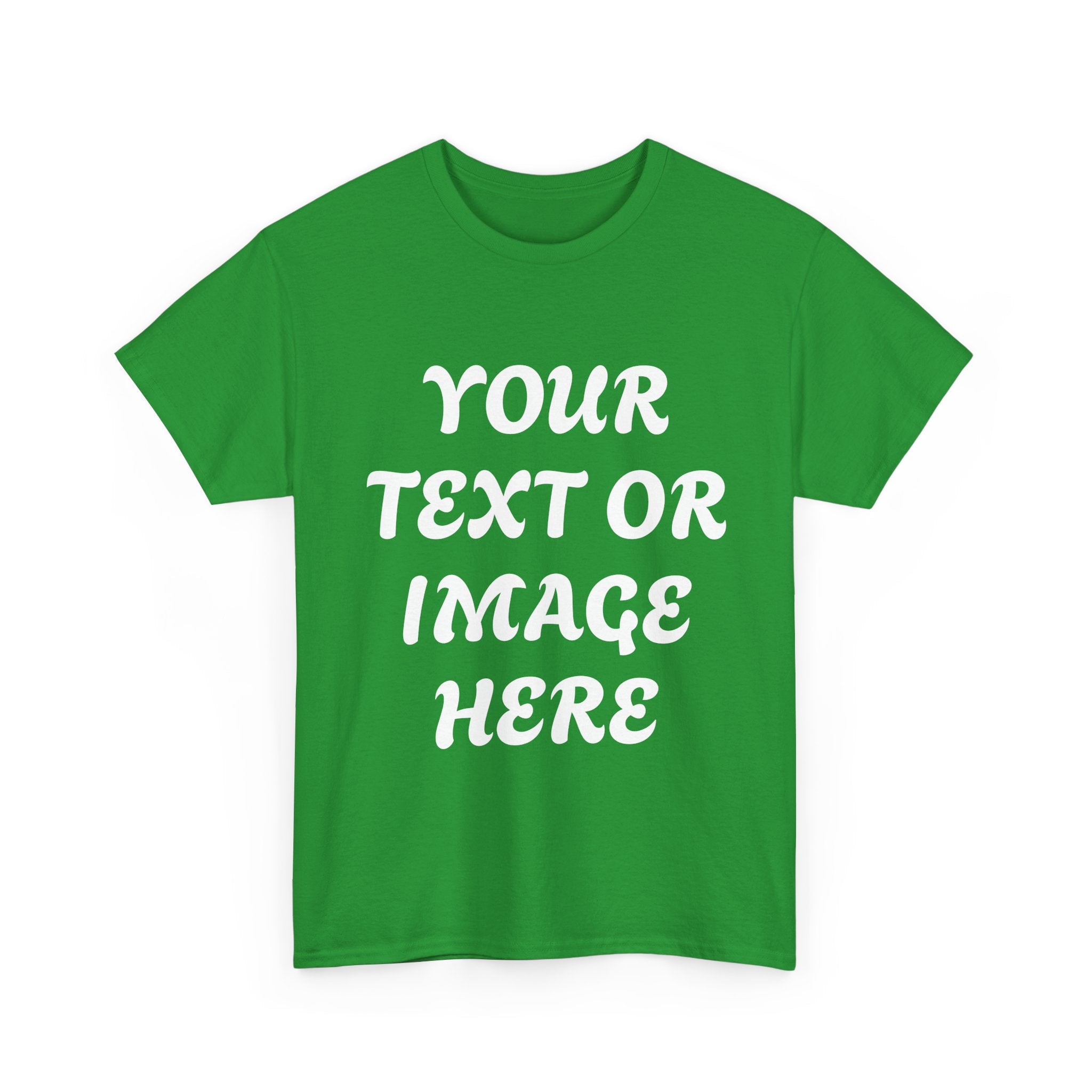 Personalised Heavy Cotton Tee – Unisex Fit