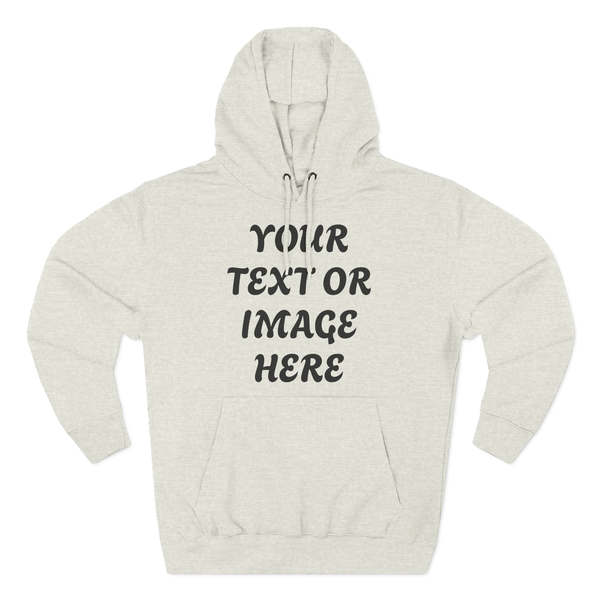 Personalised Premium Fleece Hoodie – Unisex