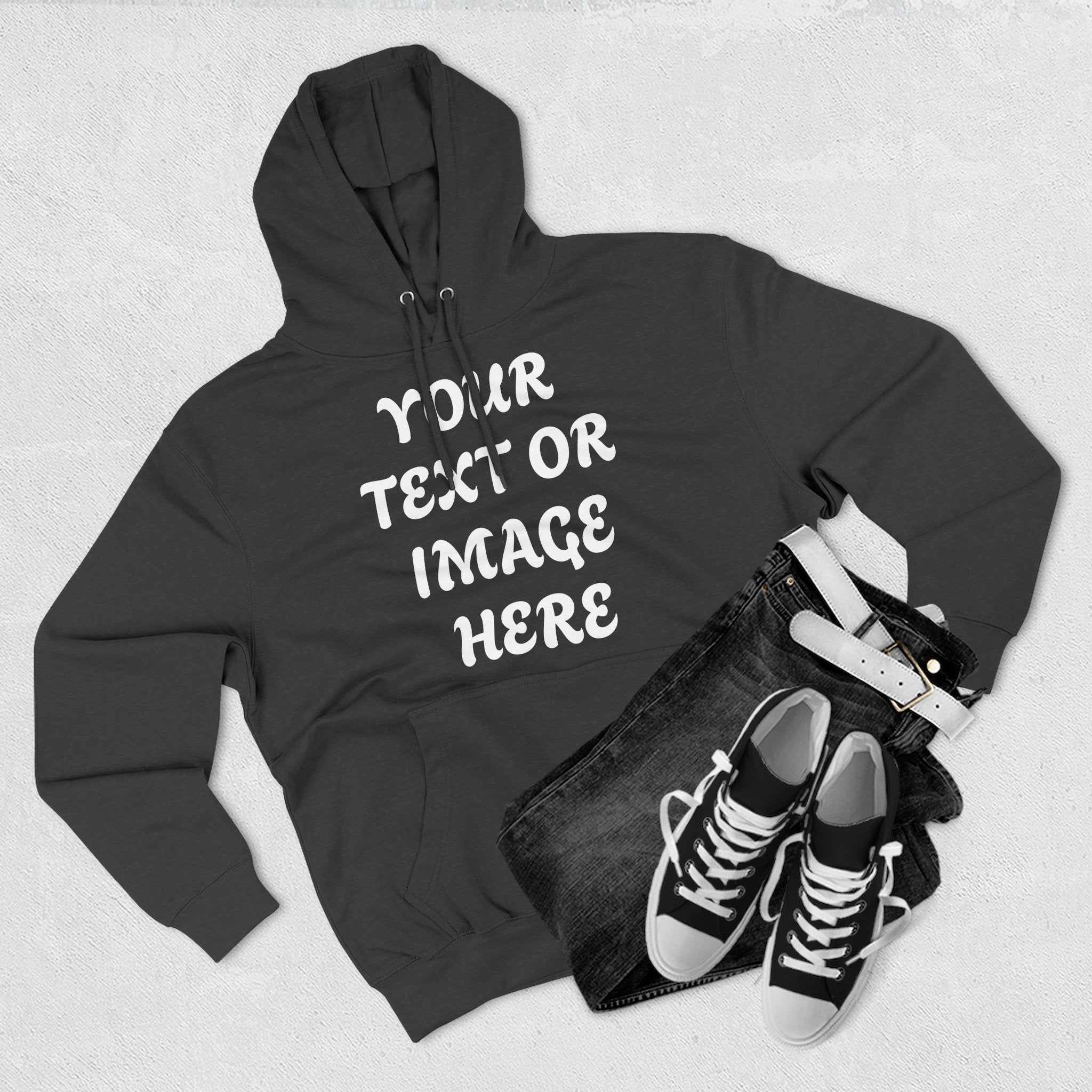 Personalised Premium Fleece Hoodie – Unisex