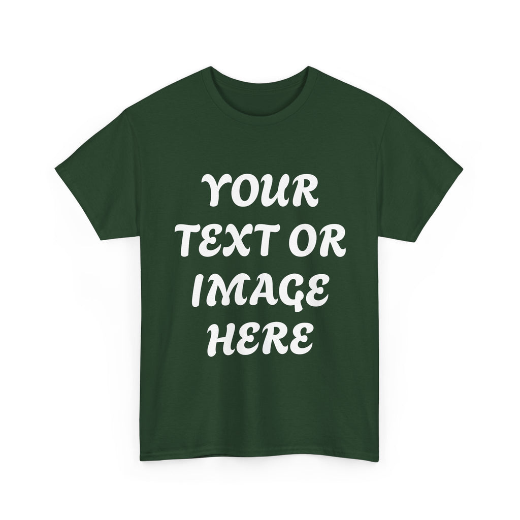 Personalised Heavy Cotton Tee – Unisex Fit