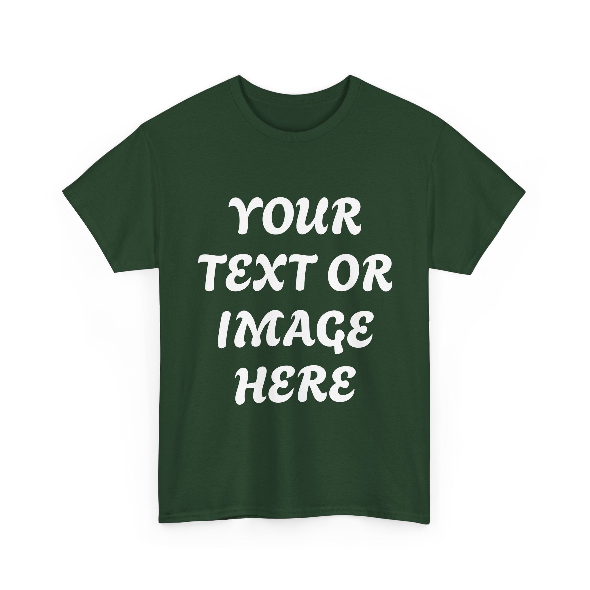 Personalised Heavy Cotton Tee – Unisex Fit