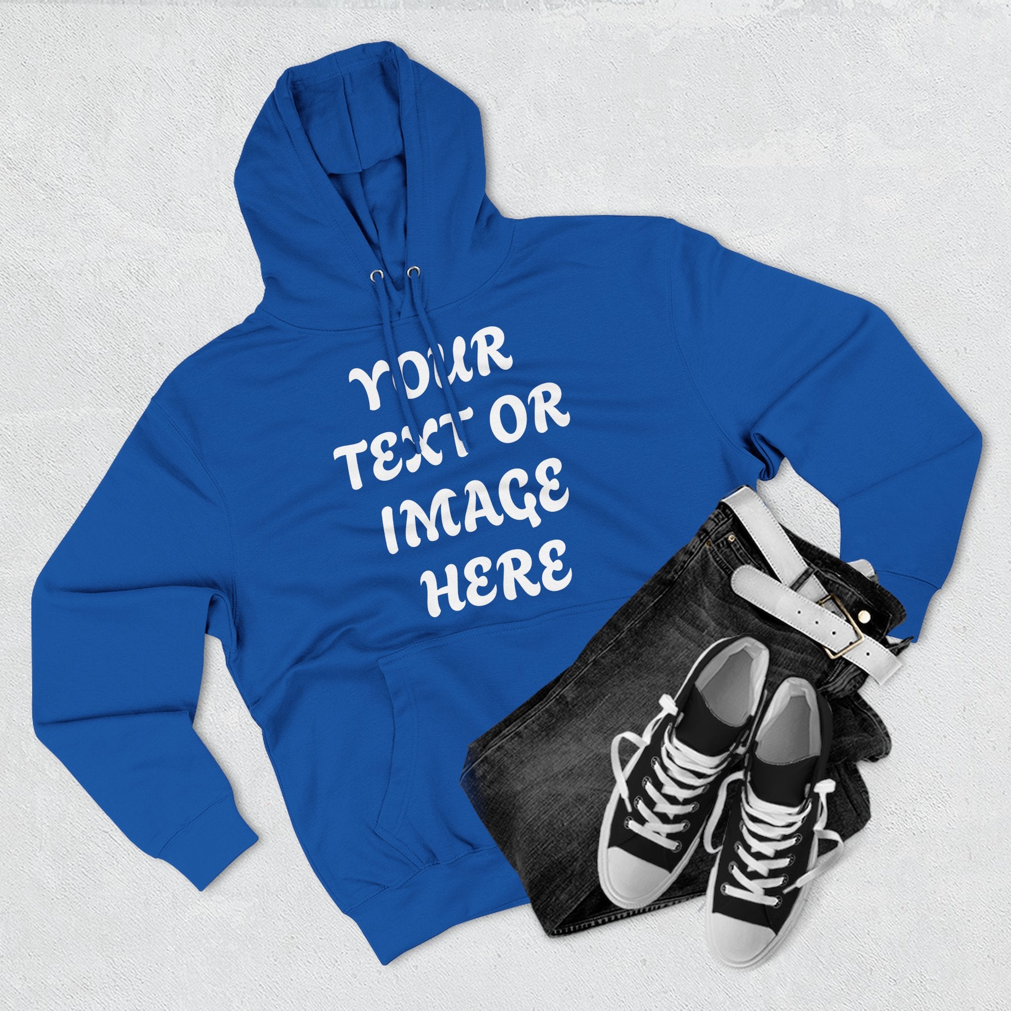 Personalised Premium Fleece Hoodie – Unisex