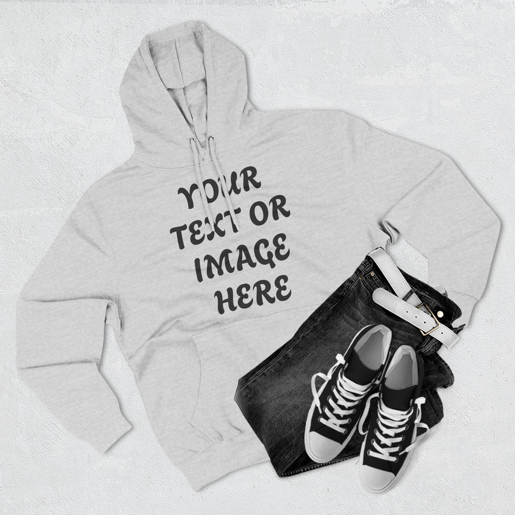 Personalised Premium Fleece Hoodie – Unisex