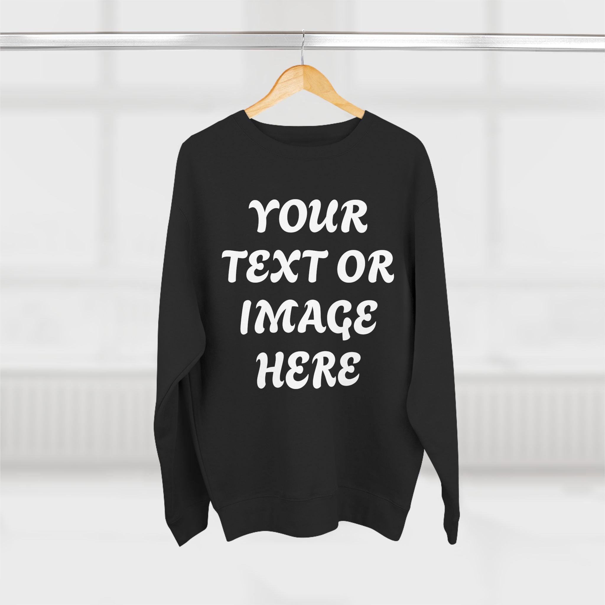 Personalised Premium Crewneck Sweatshirt – Unisex