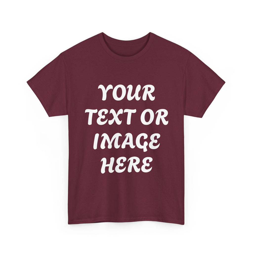 Personalised Heavy Cotton Tee – Unisex Fit