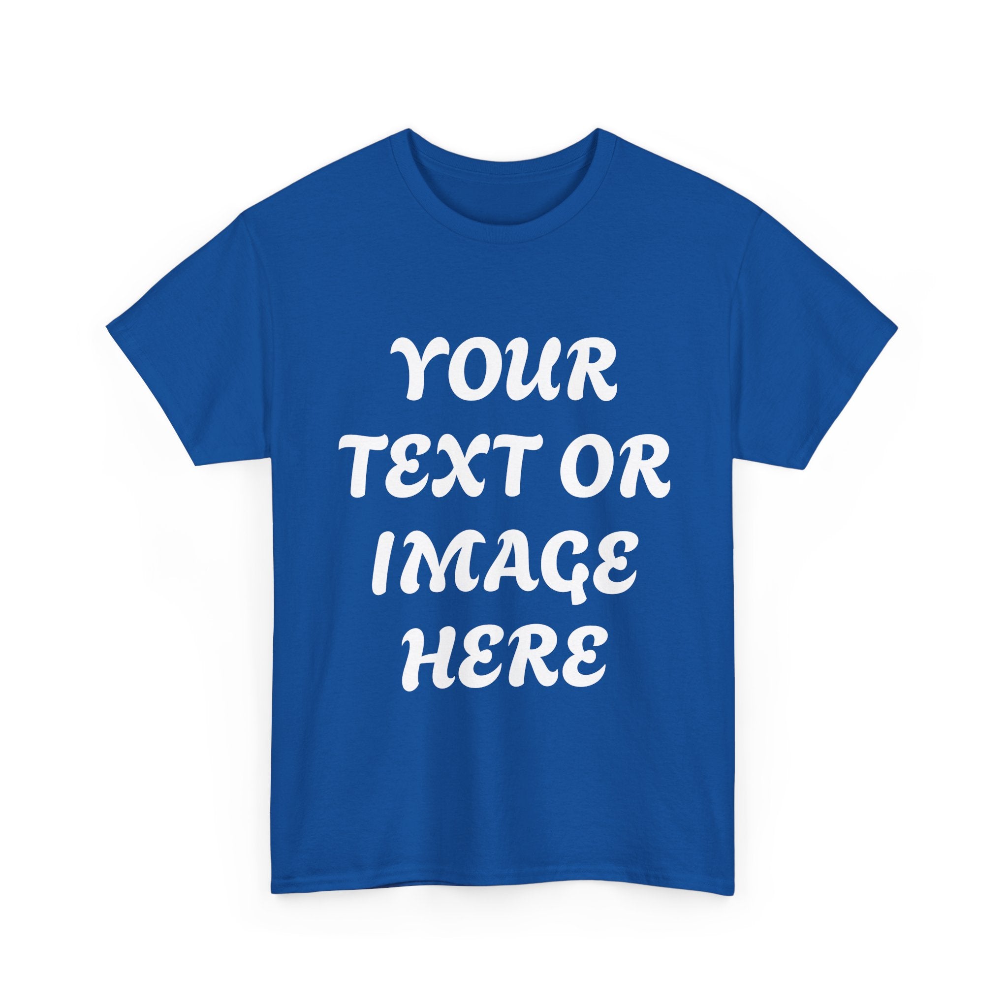 Personalised Heavy Cotton Tee – Unisex Fit