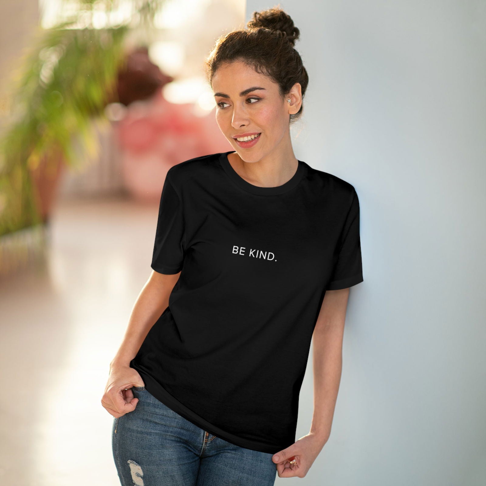Buy Be Kind Organic Cotton T-Shirt from Contrast Craze, a stylish .