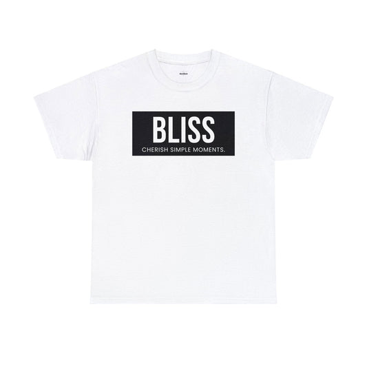 Buy Bliss: Cherish Simple Moments Cotton Tee from Contrast Craze, a stylish .