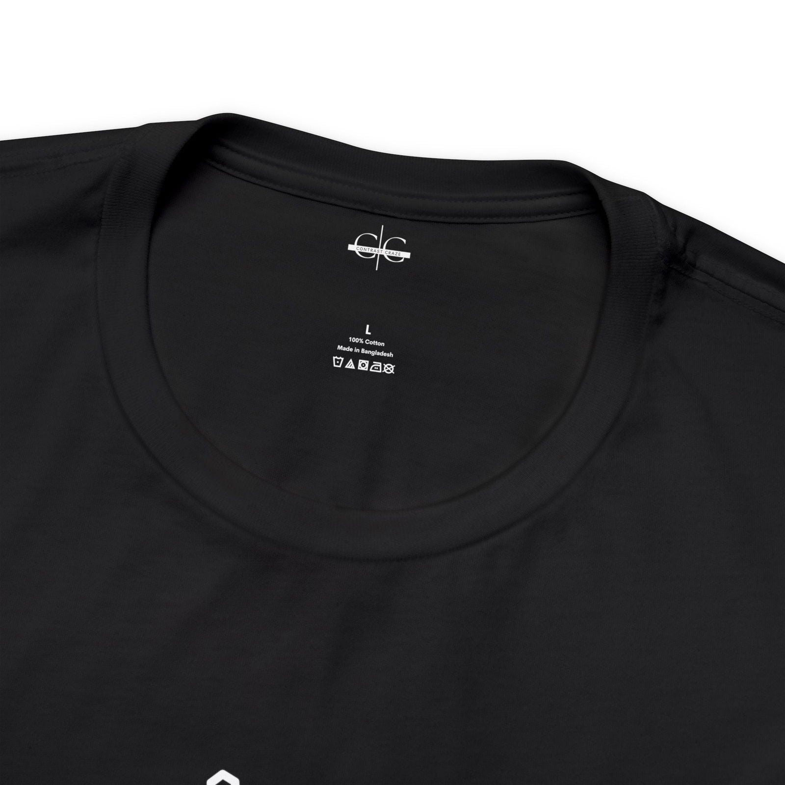 Buy Checkmate Black Unisex Tee from Contrast Craze, a stylish .