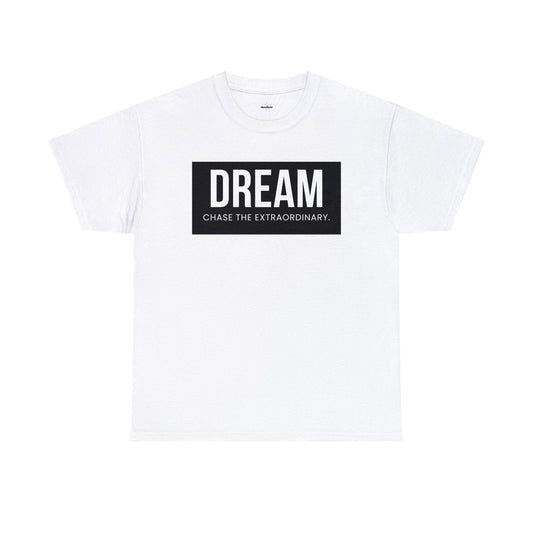 Buy Dream: Chase The Extraordinary Cotton Tee from Contrast Craze, a stylish .