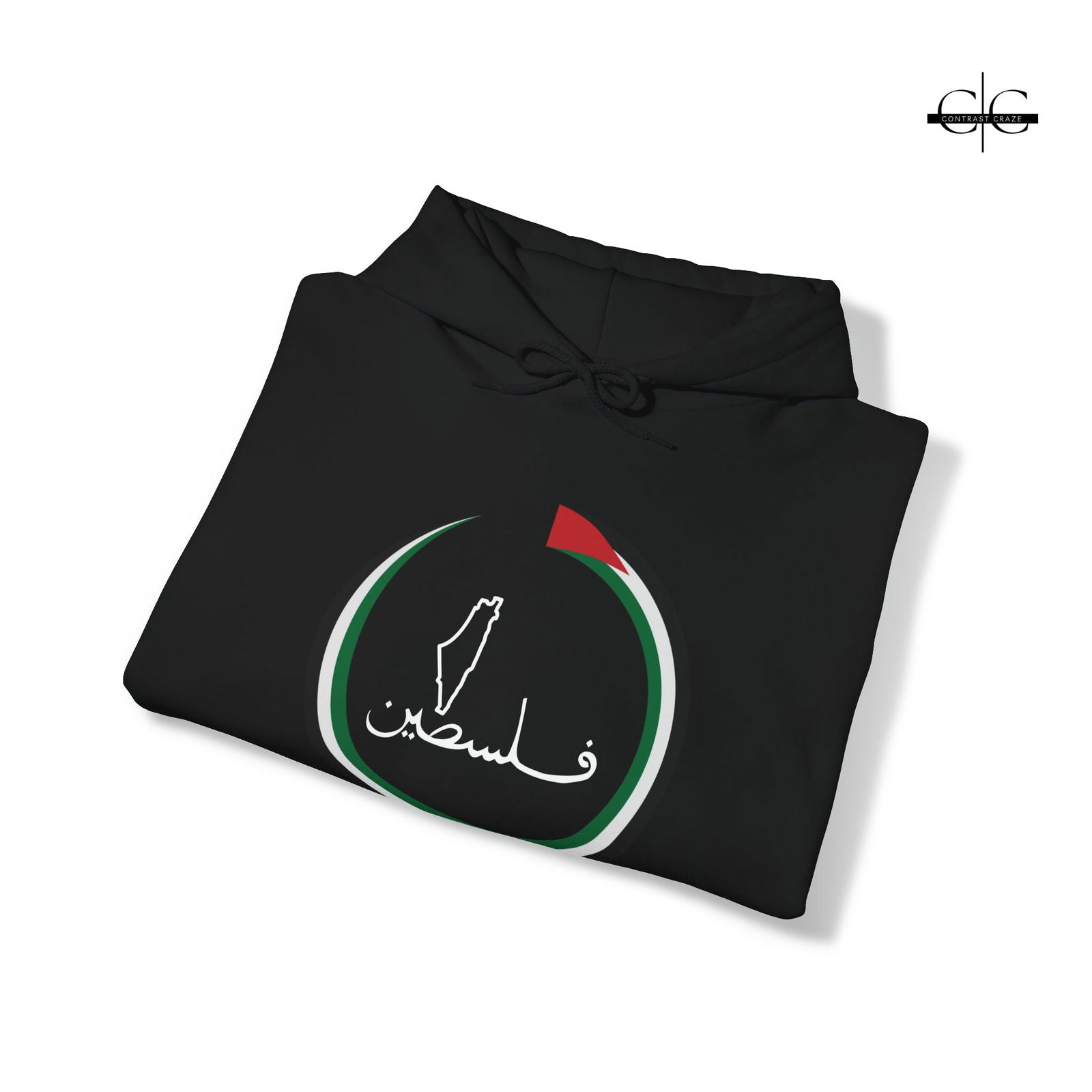 Buy Free Palestine Unisex Hoodie With Flag from Contrast Craze, a stylish .