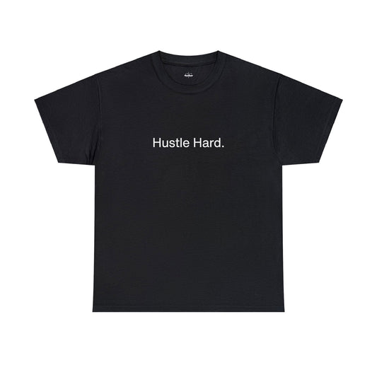 Buy Hustle Hard Men Cotton Tee from Contrast Craze, a stylish .