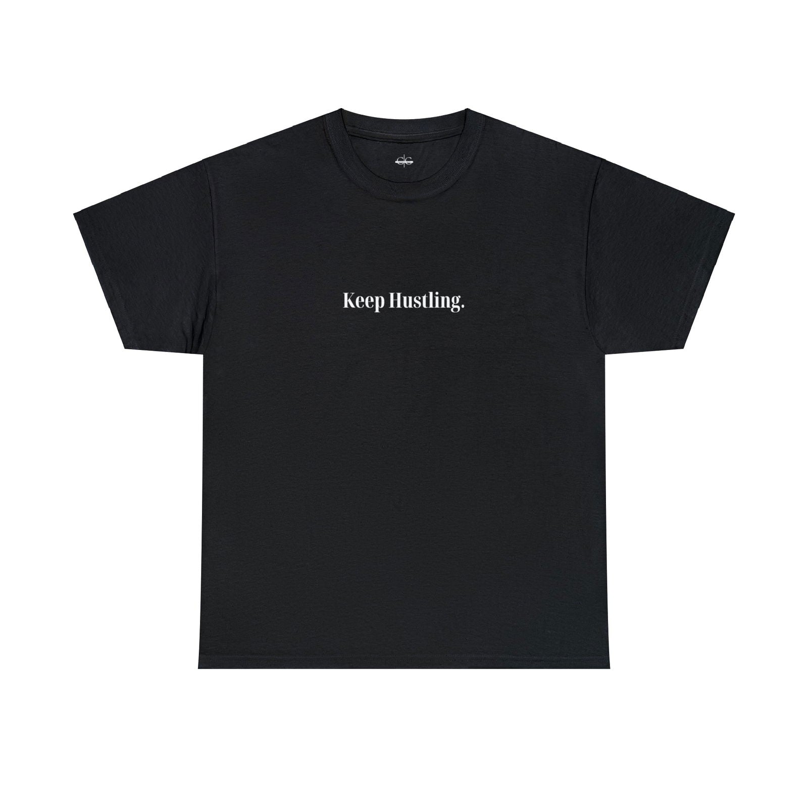Buy Keep Hustling Men Cotton Tee from Contrast Craze, a stylish .