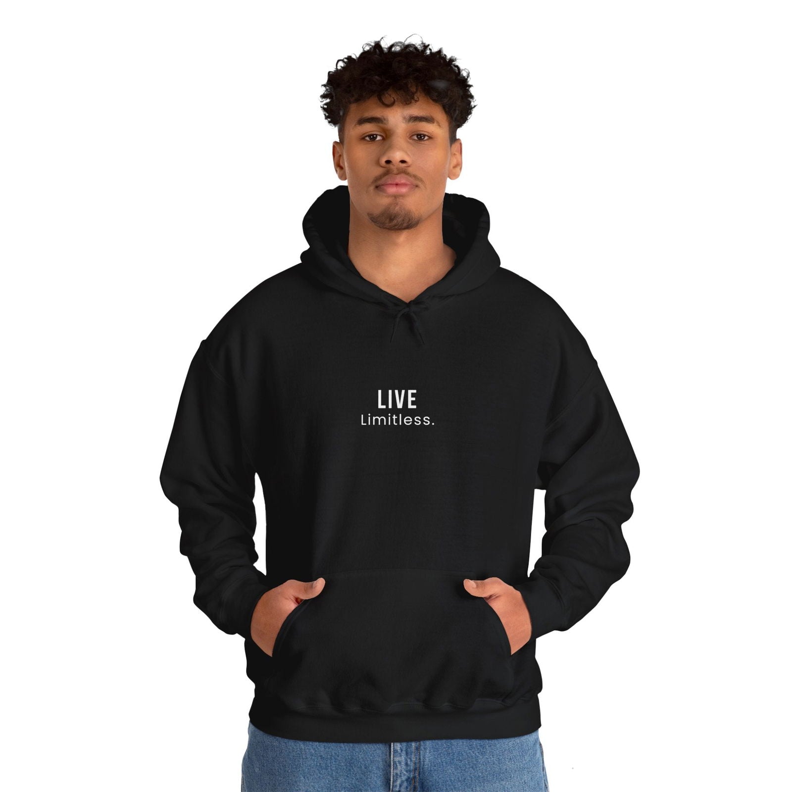 Buy Live Limitless Men Hoodie from Contrast Craze, a stylish .