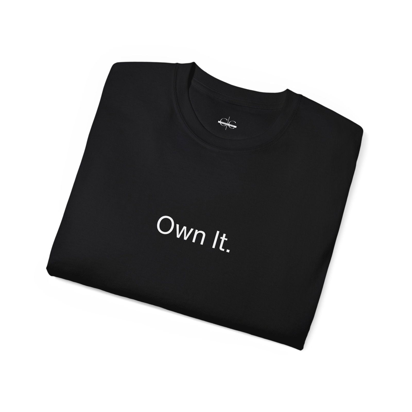 Buy Own It Unisex Cotton Tee from Contrast Craze, a stylish .